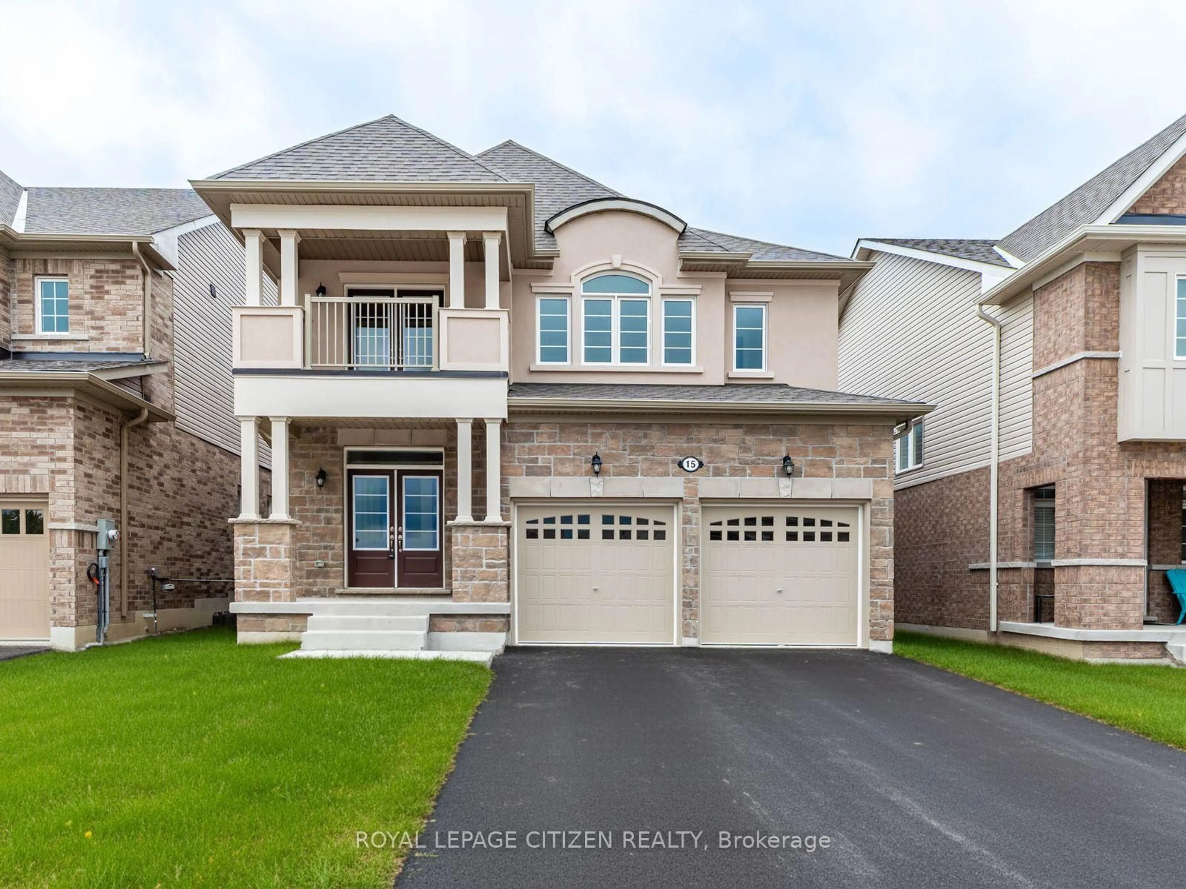 Home with brick exterior material, street for 15 Heather Fullerton Rd, Georgina Ontario L0E 1R0