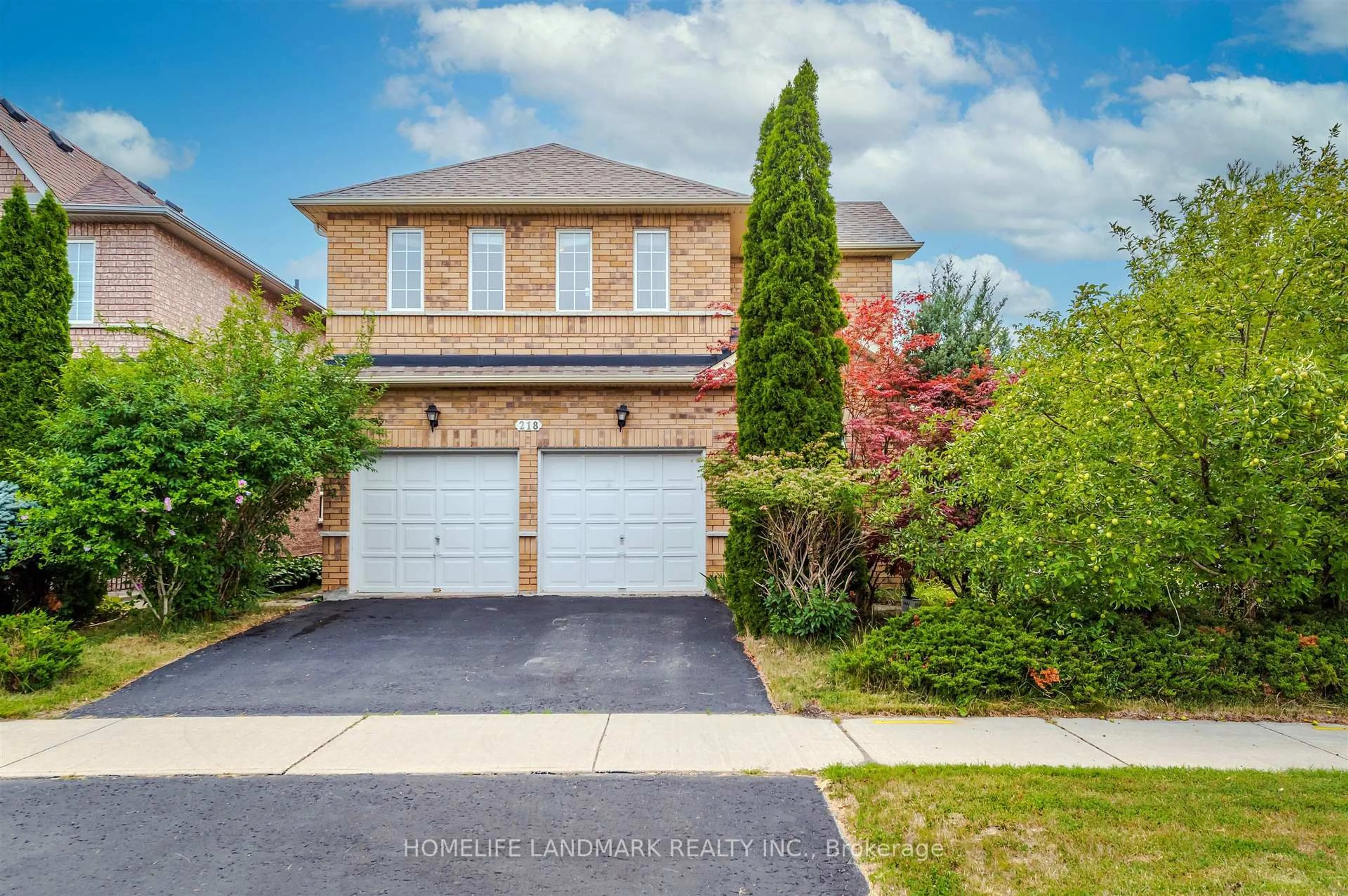 Home with brick exterior material, street for 218 Ridgecrest Rd, Markham Ontario L6C 2X7