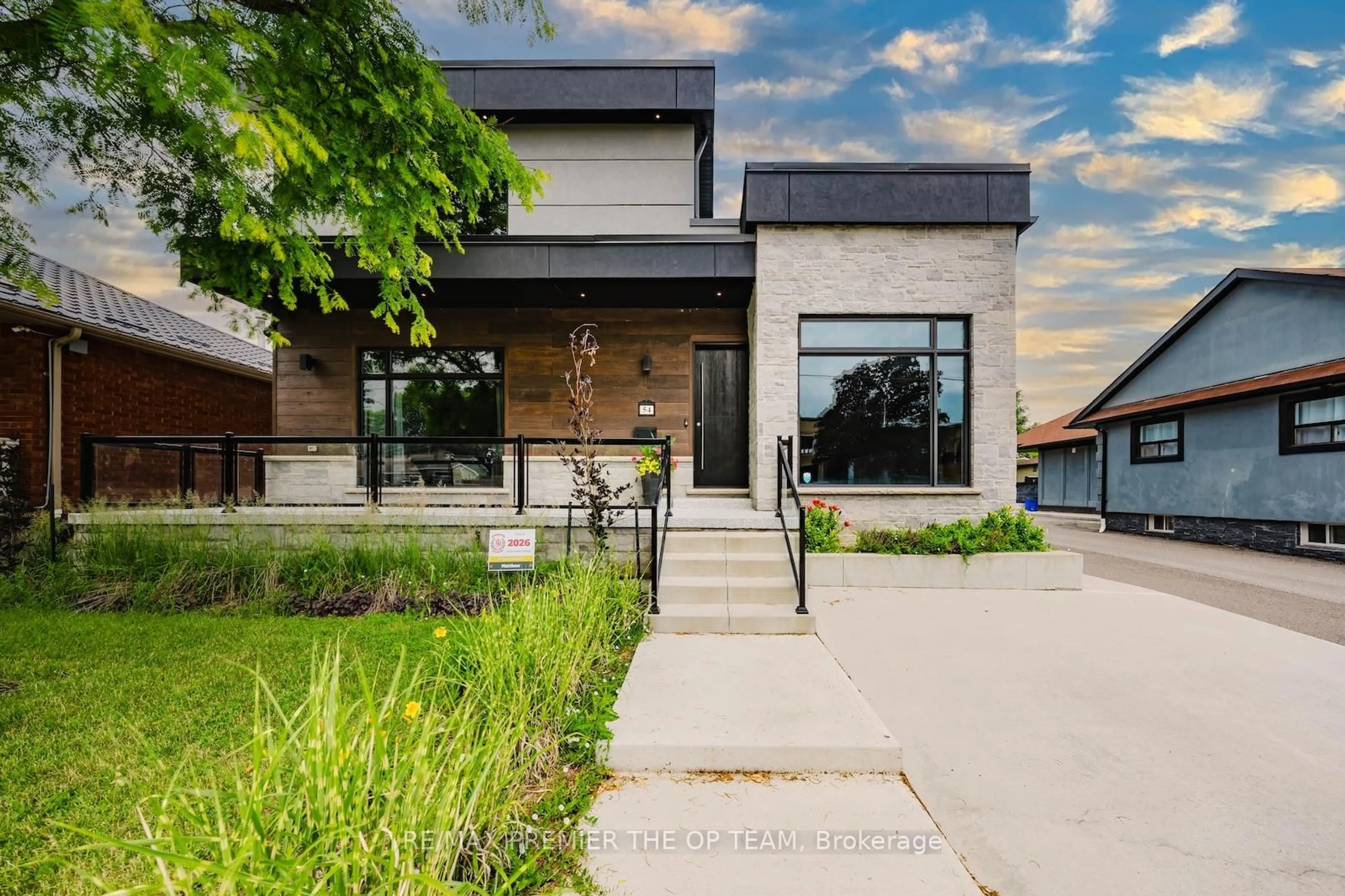 Home with brick exterior material, street for 54 Cheltenham Ave, Vaughan Ontario L4L 1K7
