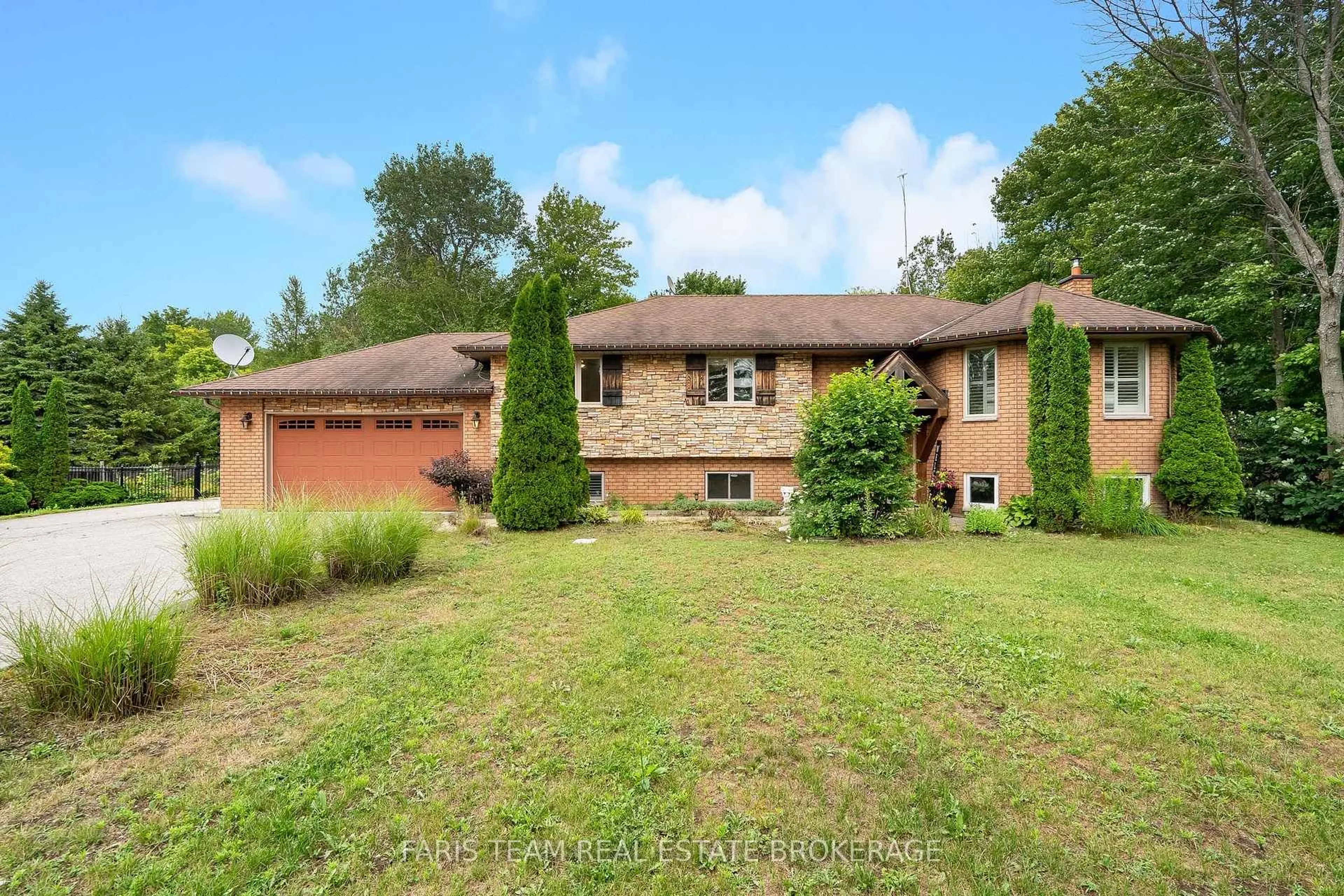 A pic from outside/outdoor area/front of a property/back of a property/a pic from drone, unknown for 7697 County Road 56, Essa Ontario L0M 1T0
