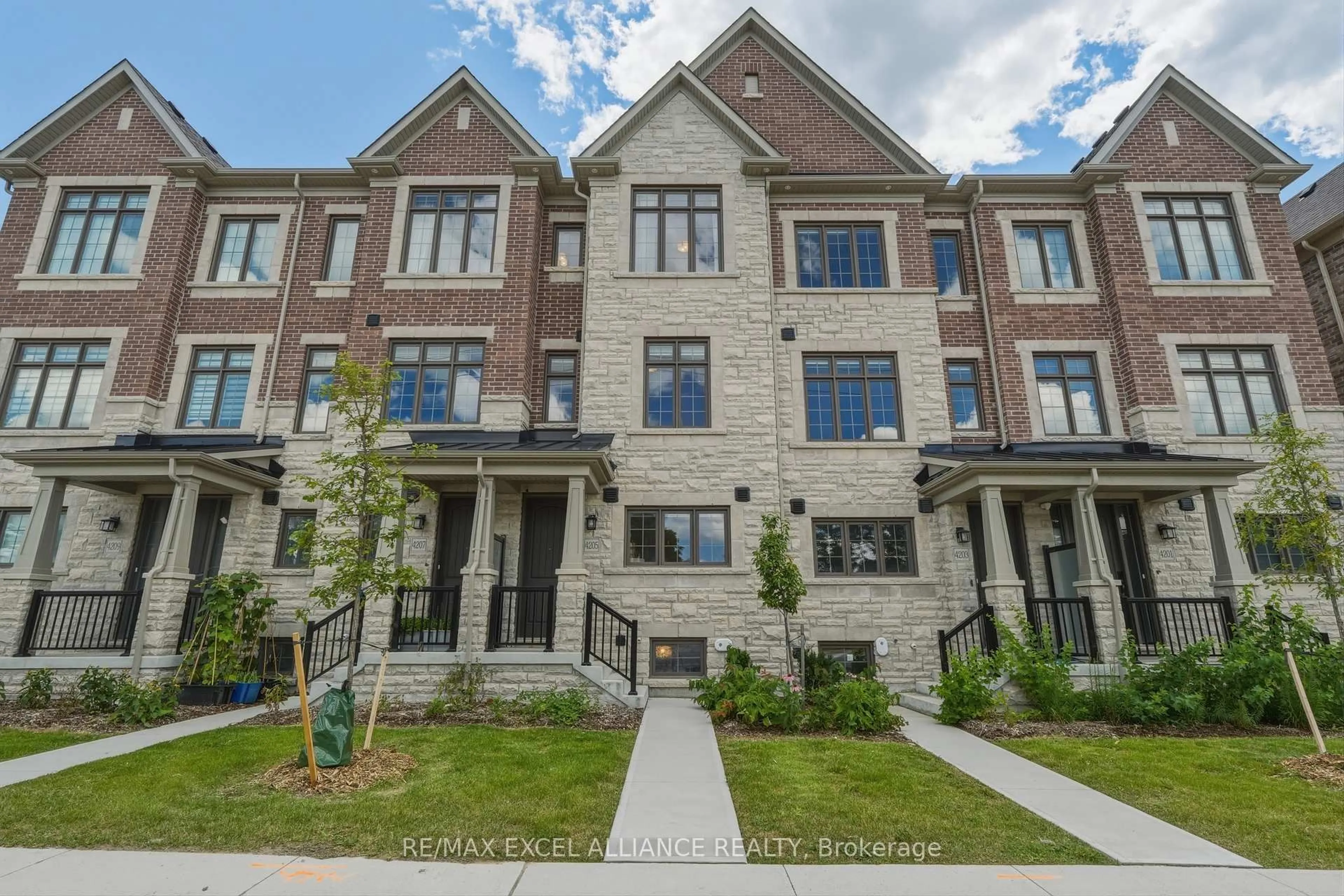 Home with brick exterior material, street for 4205 Major Mackenzie Dr, Markham Ontario L6C 3L5