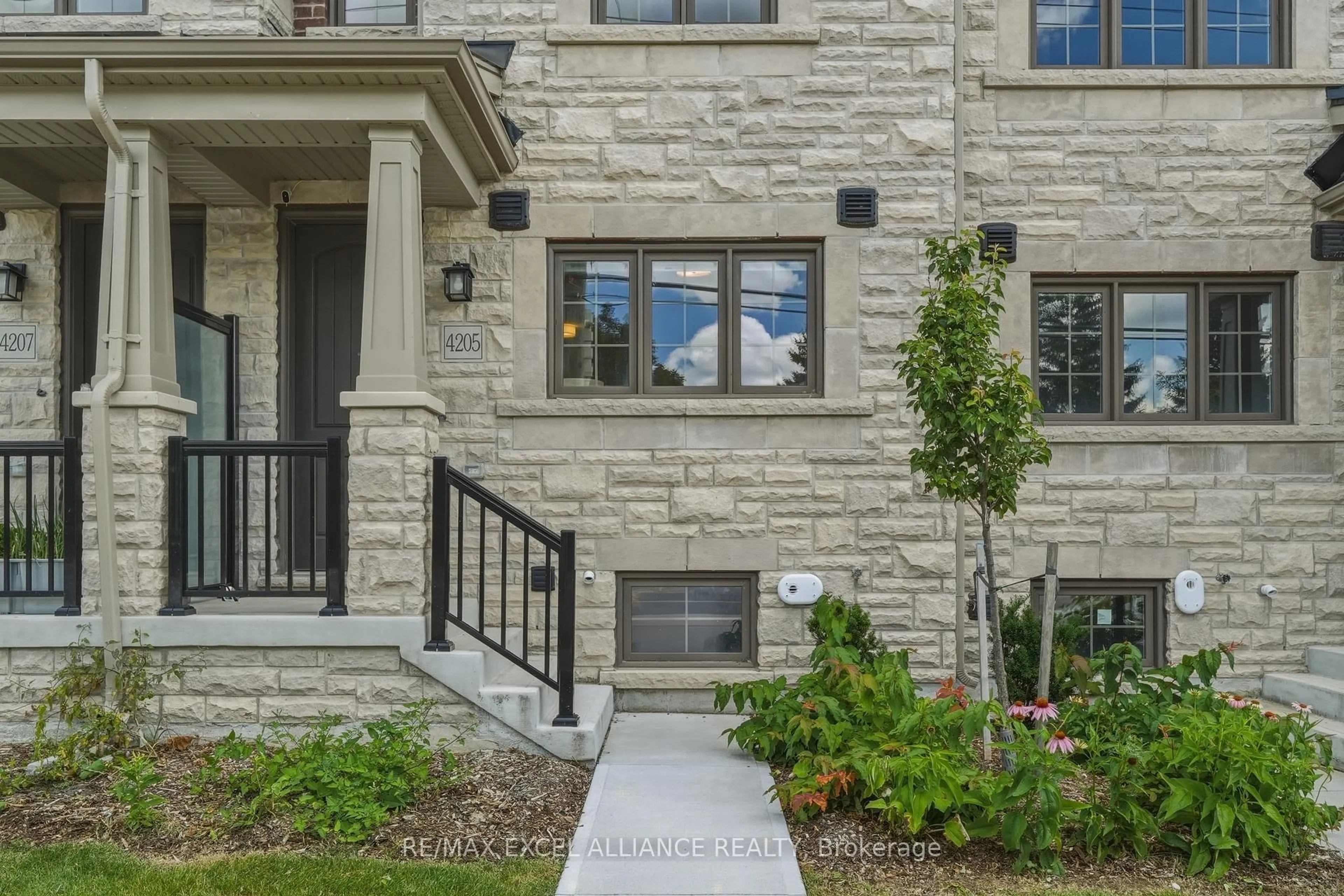 Home with brick exterior material, street for 4205 Major Mackenzie Dr, Markham Ontario L6C 3L5