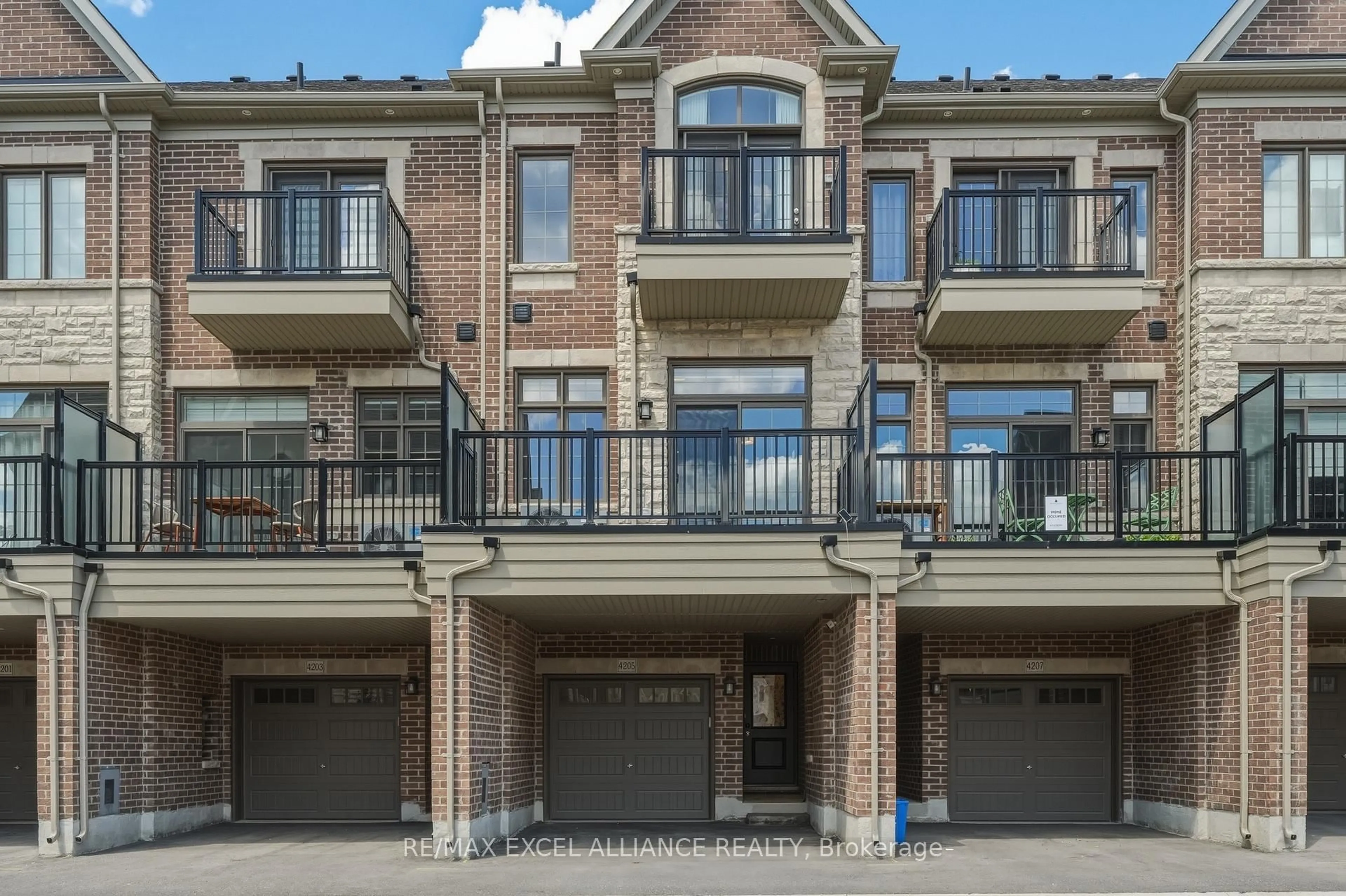 Home with brick exterior material, street for 4205 Major Mackenzie Dr, Markham Ontario L6C 3L5