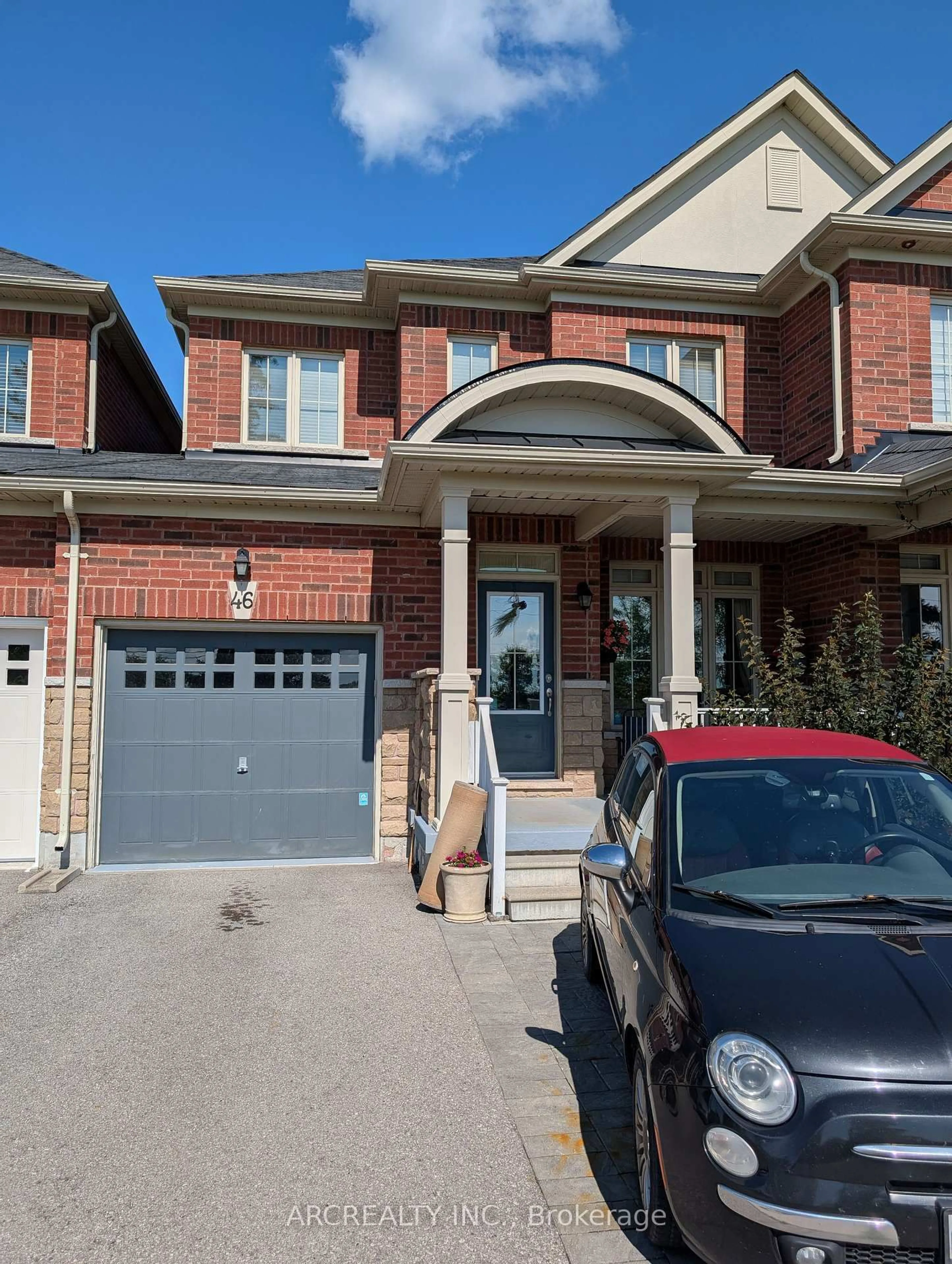 Home with brick exterior material, street for 46 Betony Dr, Richmond Hill Ontario L4E 0V6