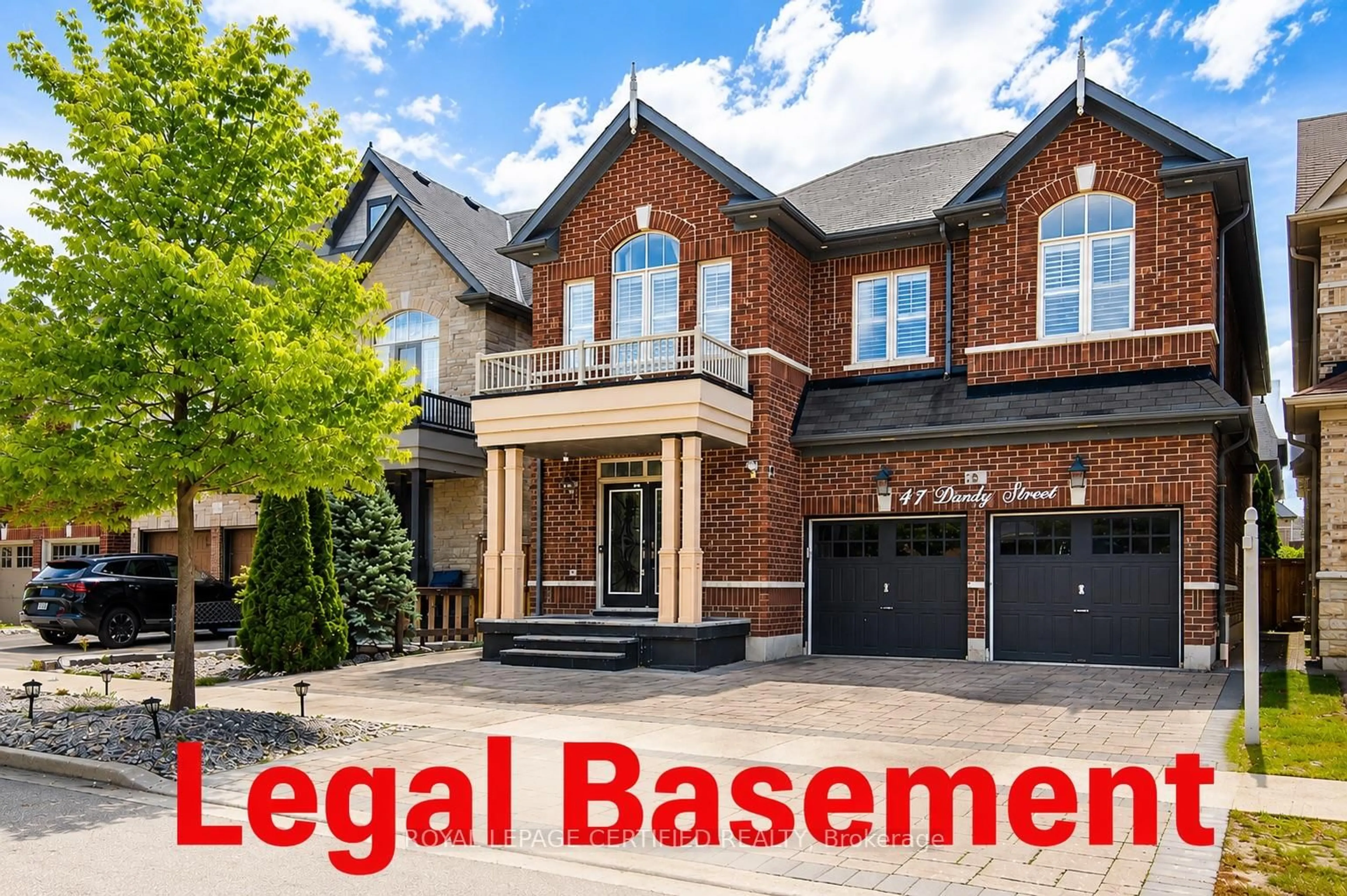 Home with brick exterior material, street for 41 Danby St, Vaughan Ontario L4H 3Z2