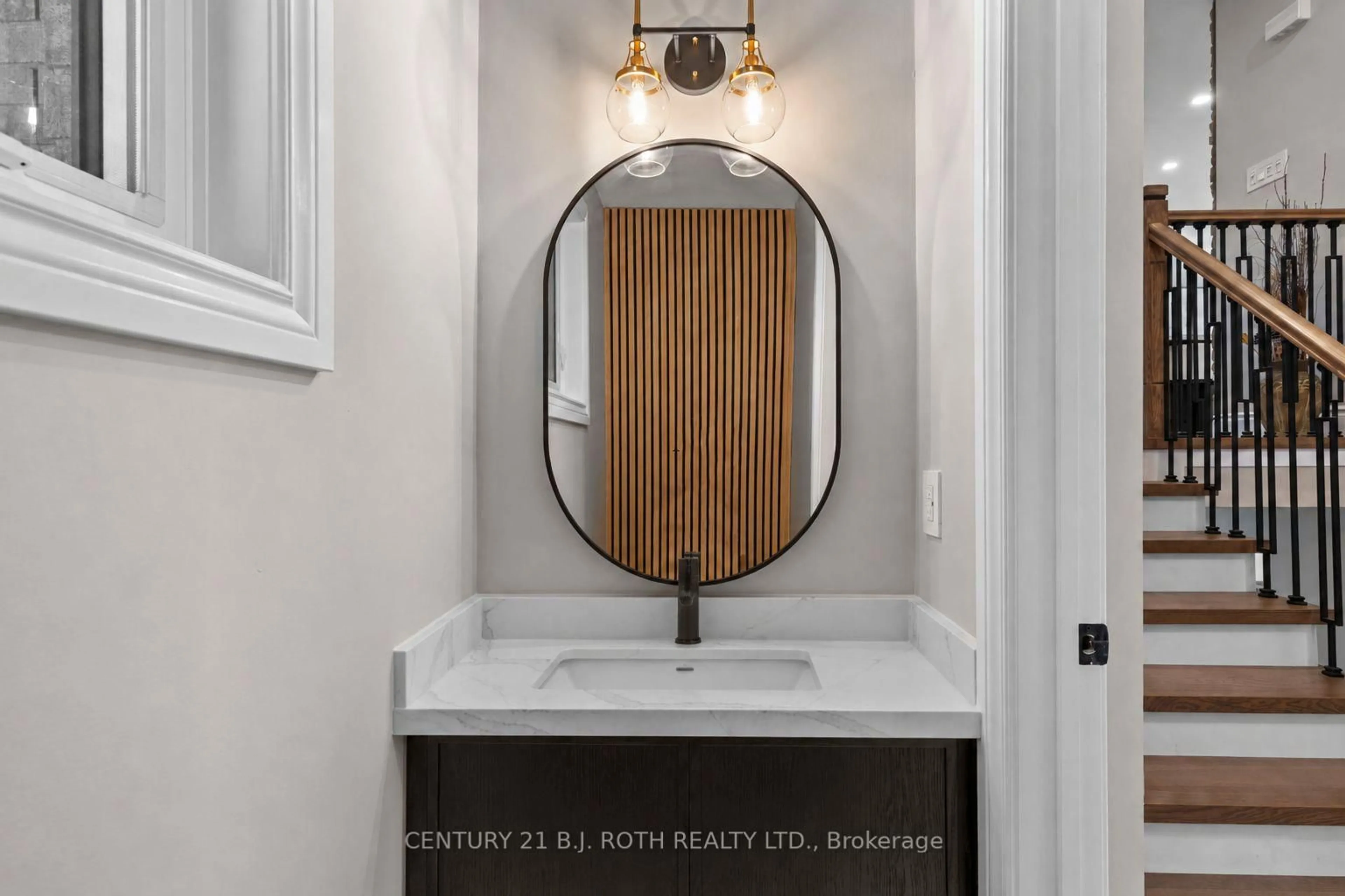 Contemporary bathroom, ceramic/tile floor for 1908 10th Line, Innisfil Ontario L9S 3P4