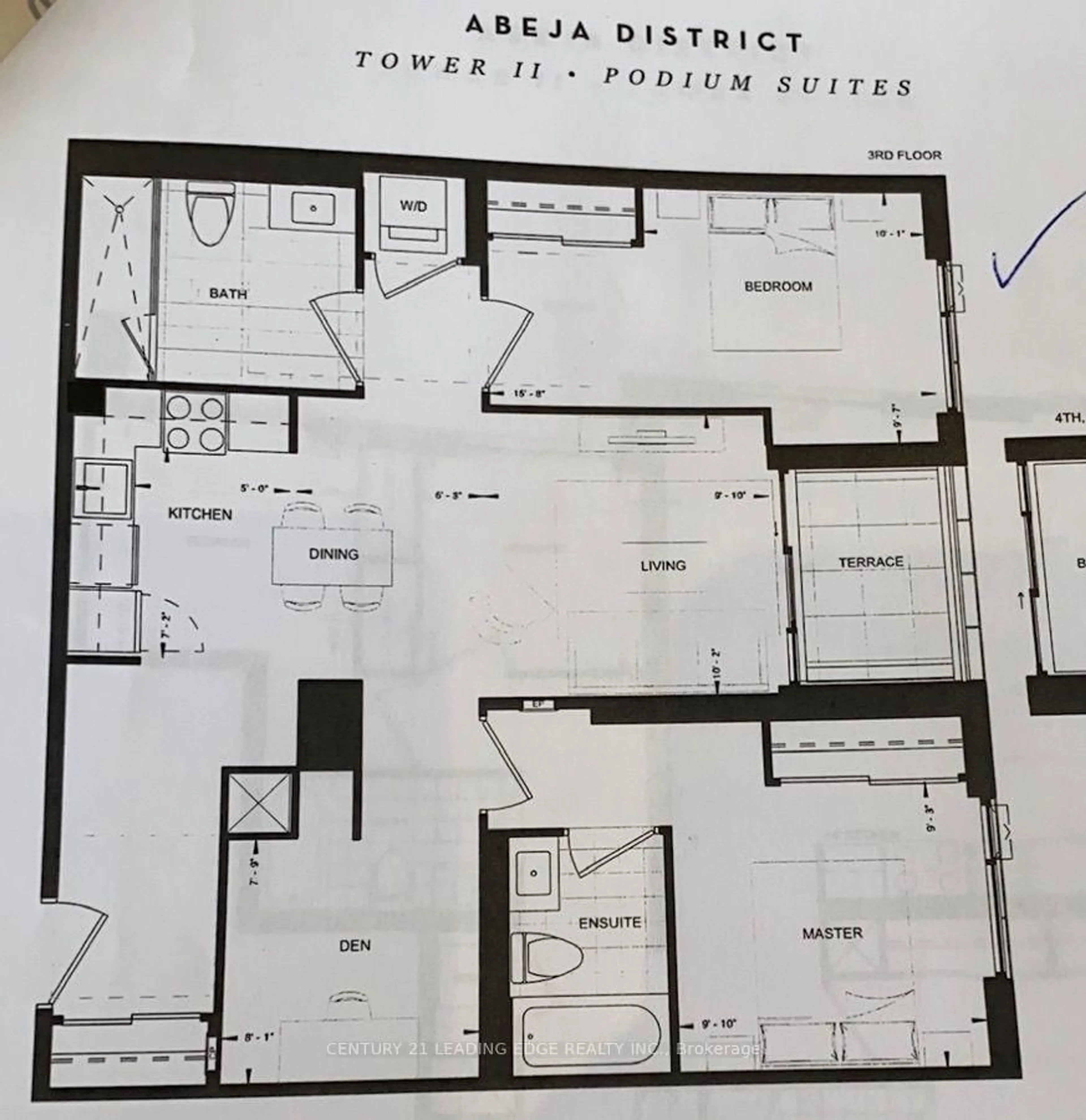 Floor plan for 474 Caldari Rd #410, Vaughan Ontario L4K 0R5
