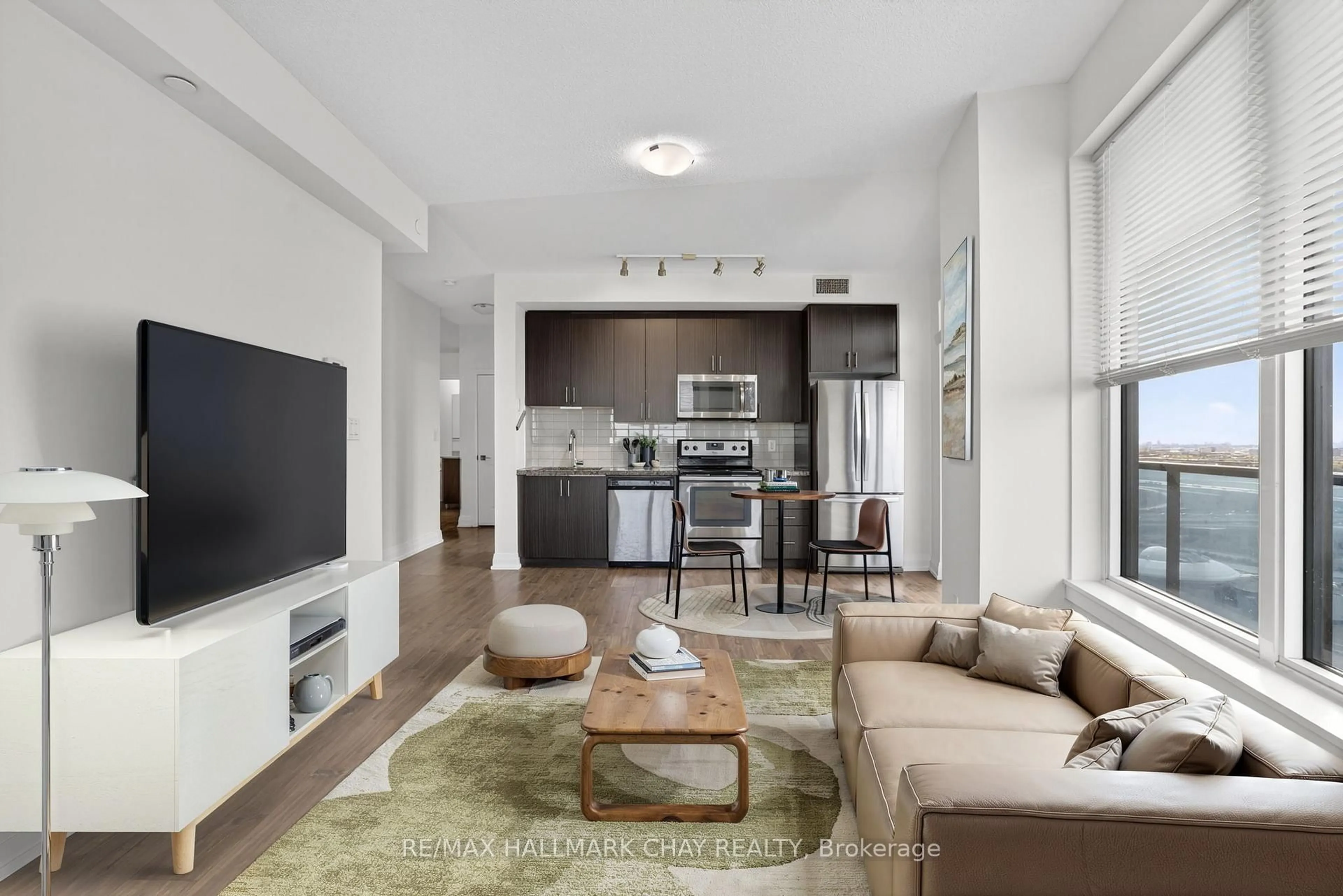Living room with furniture, unknown for 3700 Highway 7 #2805, Vaughan Ontario L4L 0G8