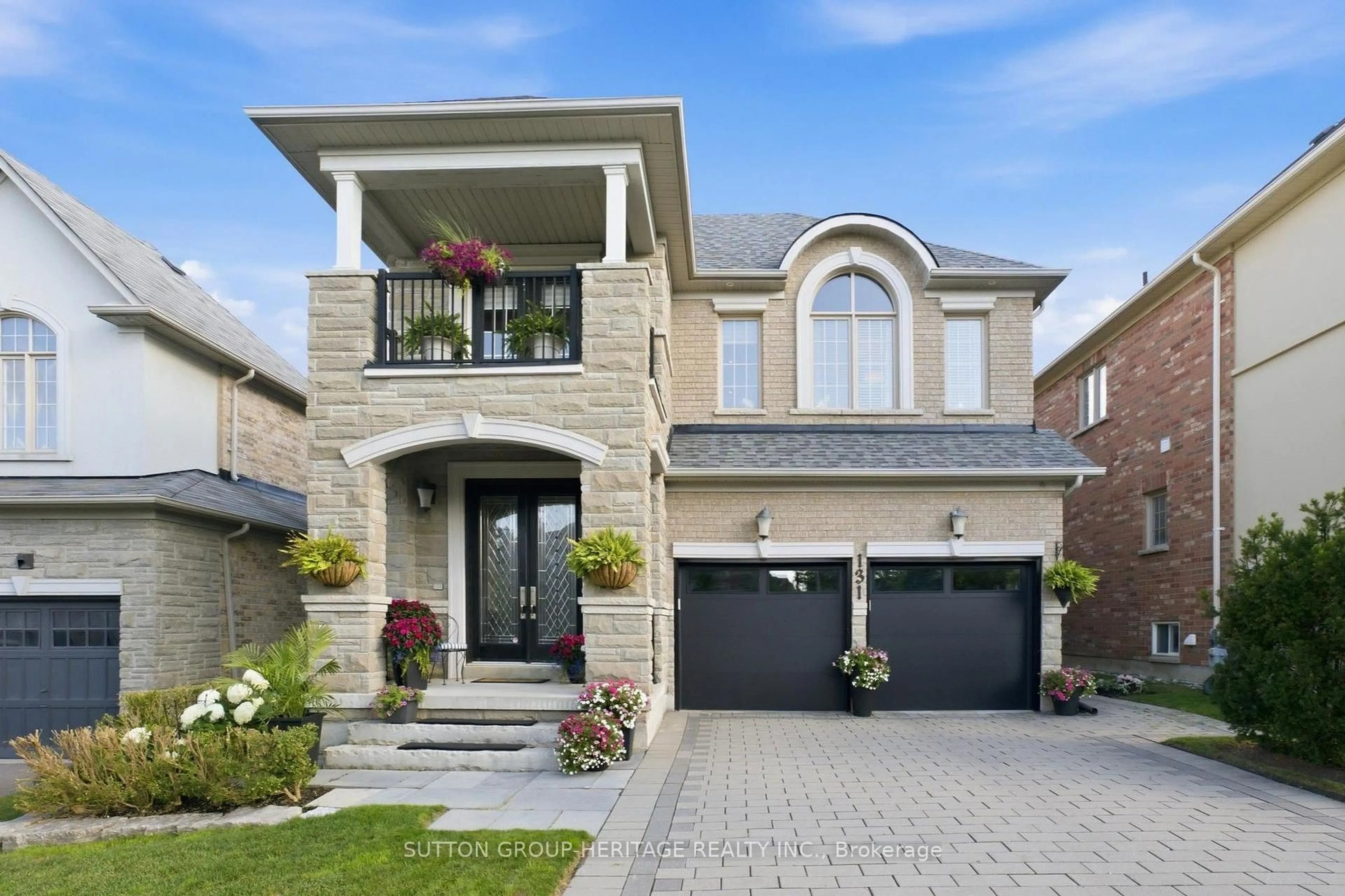 Home with brick exterior material, street for 131 Queen Filomena Ave, Vaughan Ontario L6A 0J1
