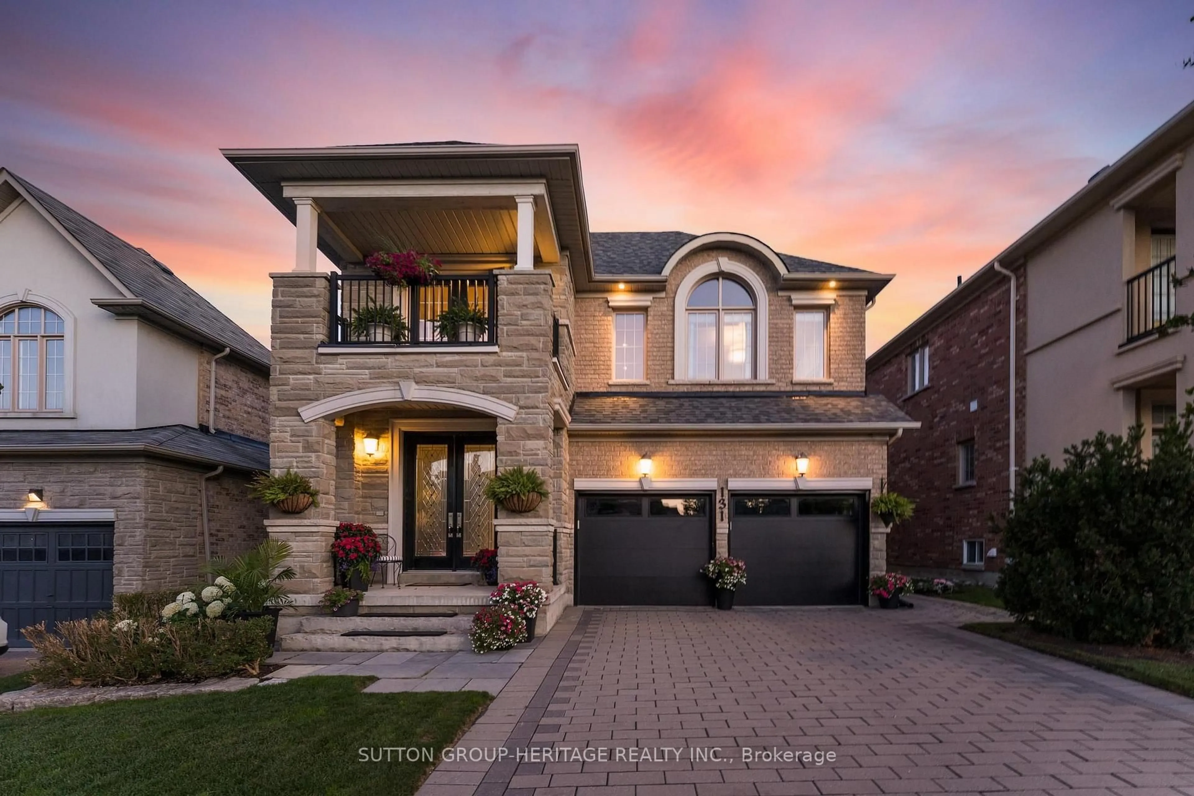 Home with brick exterior material, street for 131 Queen Filomena Ave, Vaughan Ontario L6A 0J1