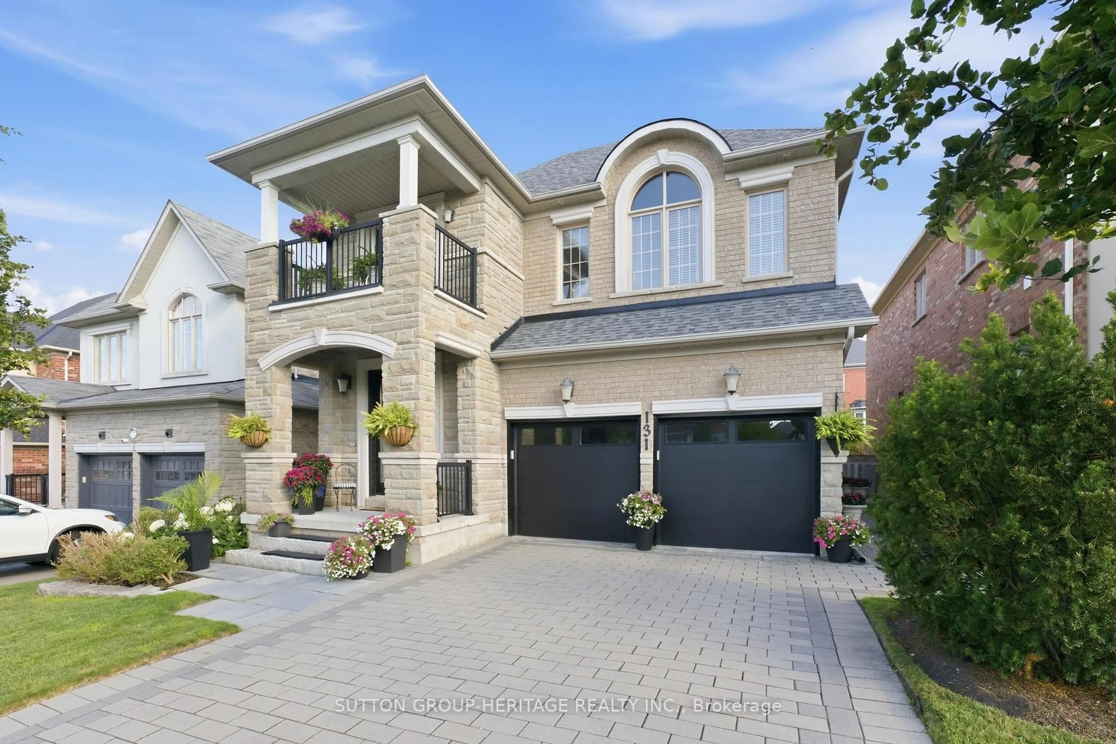 Home with brick exterior material, street for 131 Queen Filomena Ave, Vaughan Ontario L6A 0J1