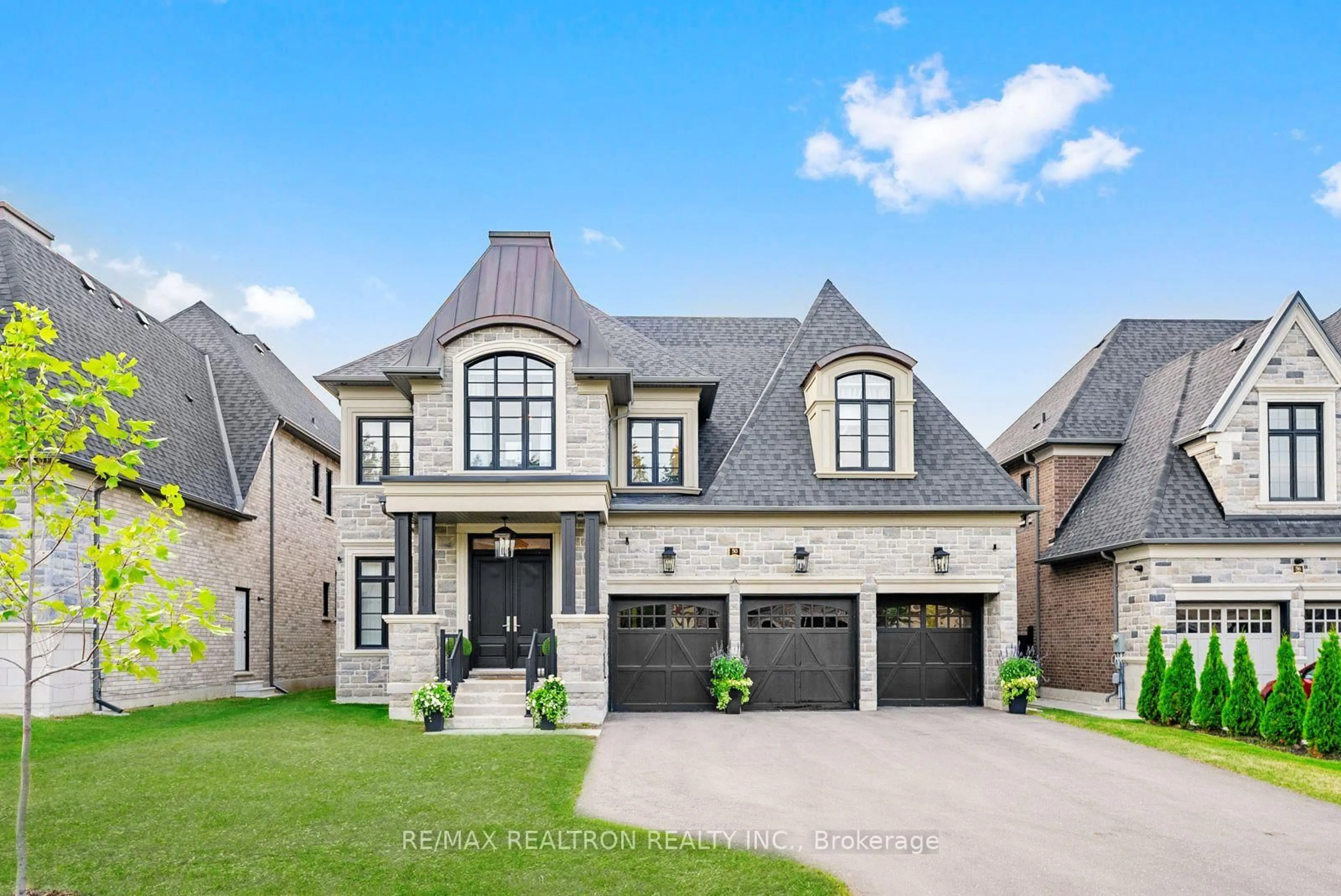 Home with brick exterior material, street for 50 Calla Tr, Aurora Ontario L4G 3Z5