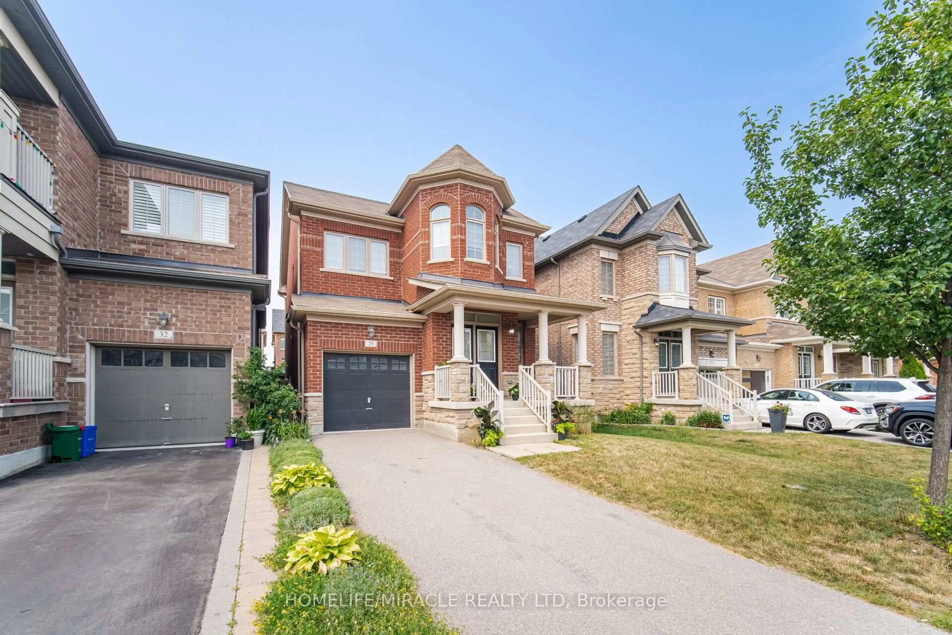 Home with brick exterior material, street for 28 Kincardine St, Vaughan Ontario L4H 4H7