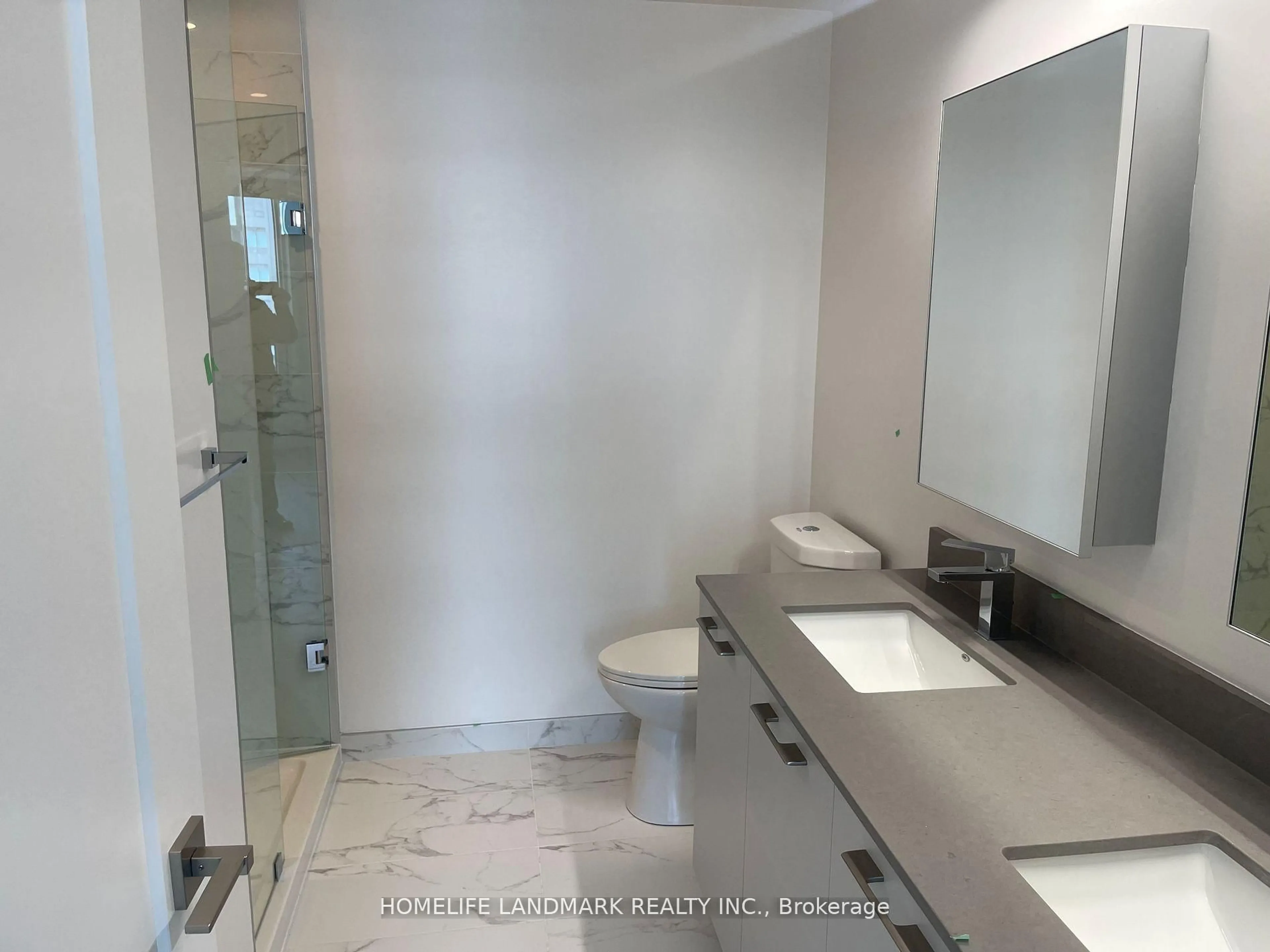 Standard bathroom, ceramic/tile floor for 8 Water Walk Dr #1810, Markham Ontario L3R 6L5