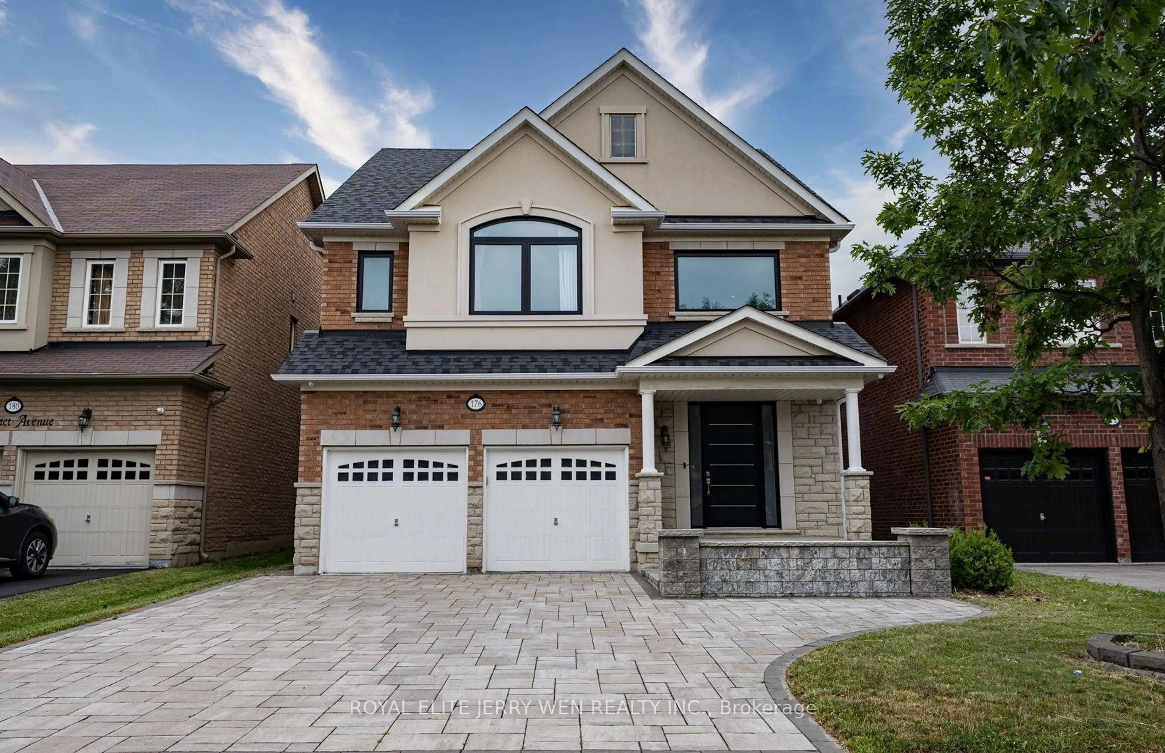 Home with brick exterior material, street for 176 District Ave, Vaughan Ontario L6A 0Y3