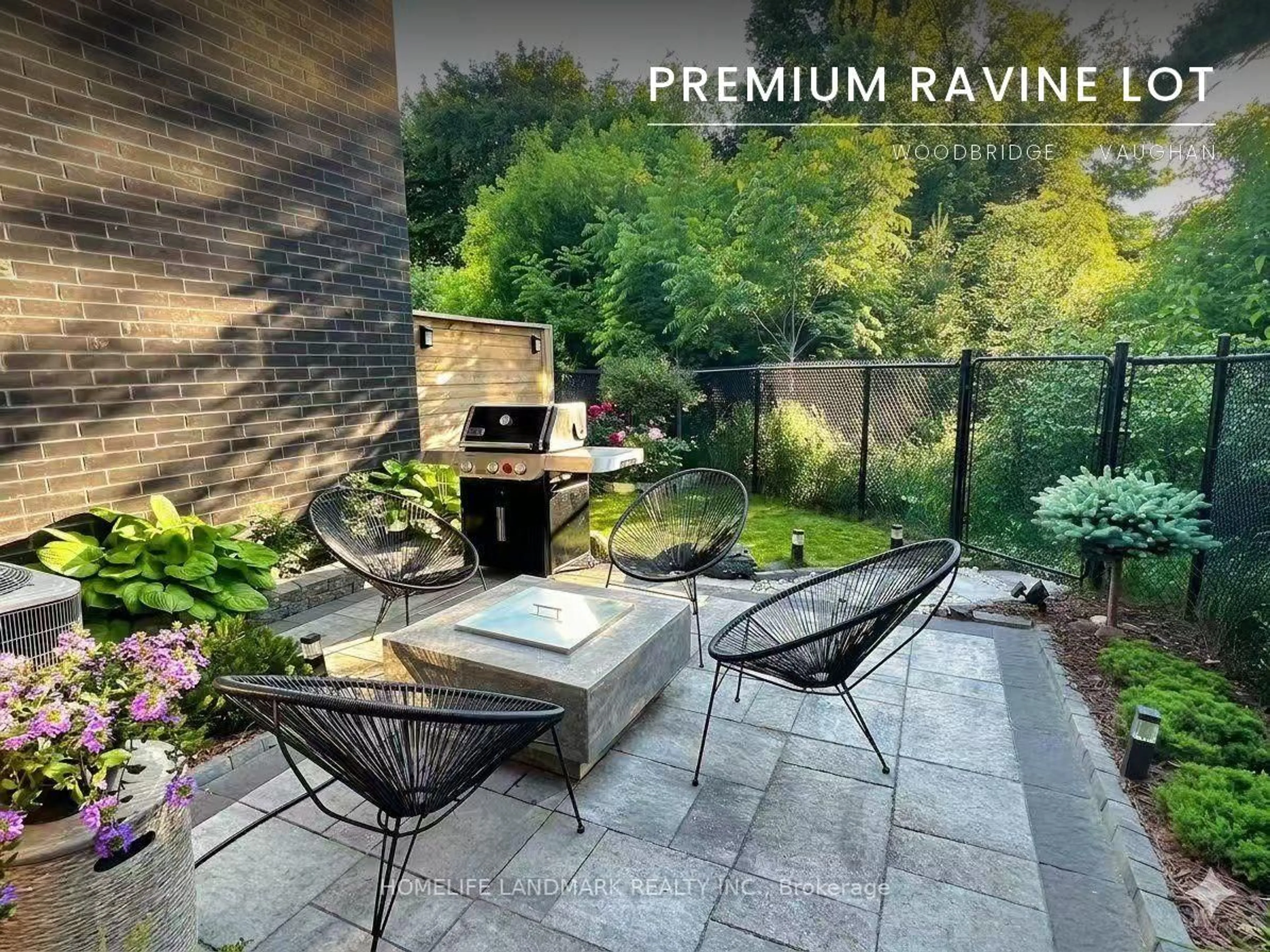 Patio, water/lake/river/ocean view for 34 Shatner Turnabout, Vaughan Ontario L4L 0M4