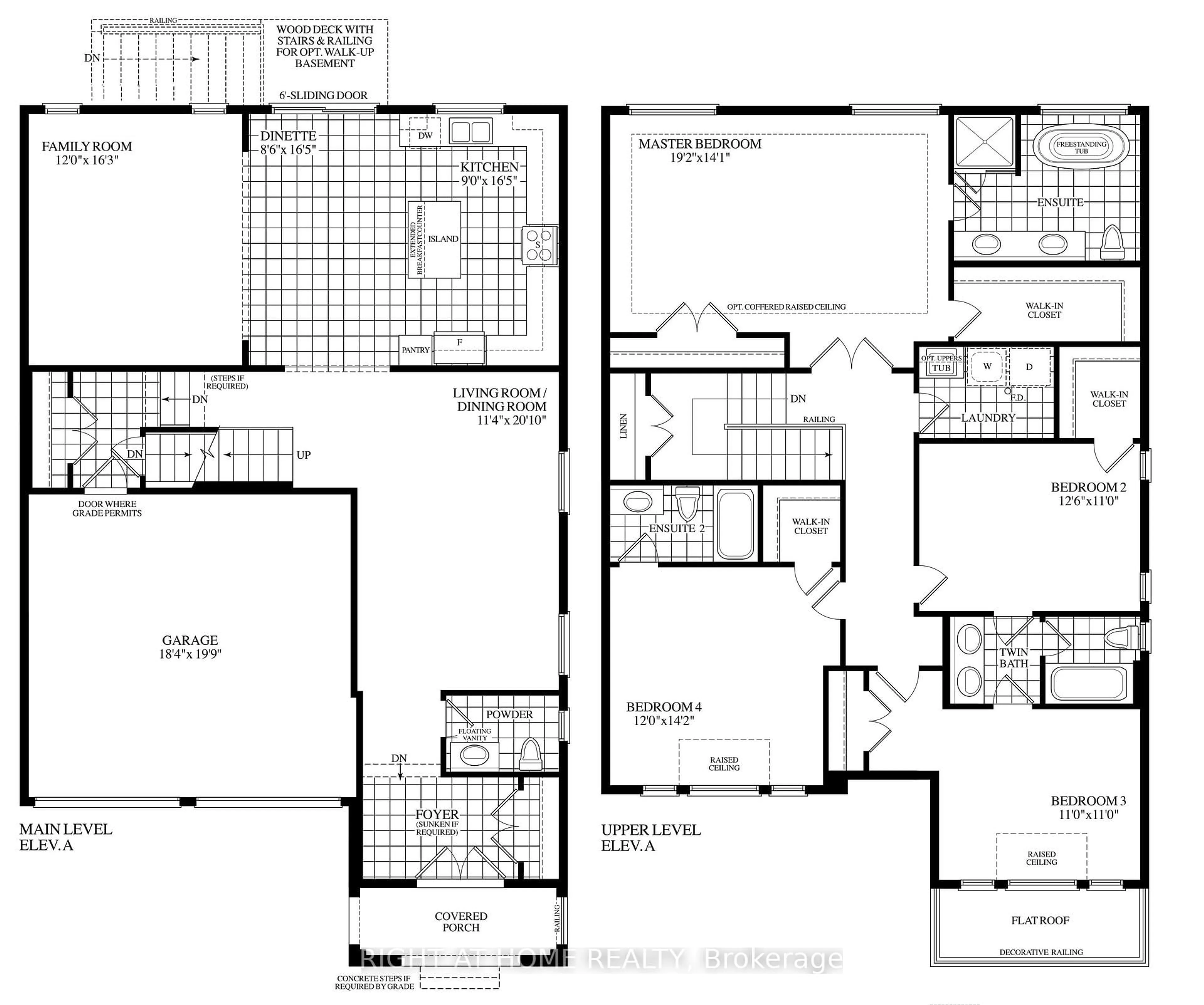 Floor plan for 43 Longworth Ave, Richmond Hill Ontario L4E 1J2