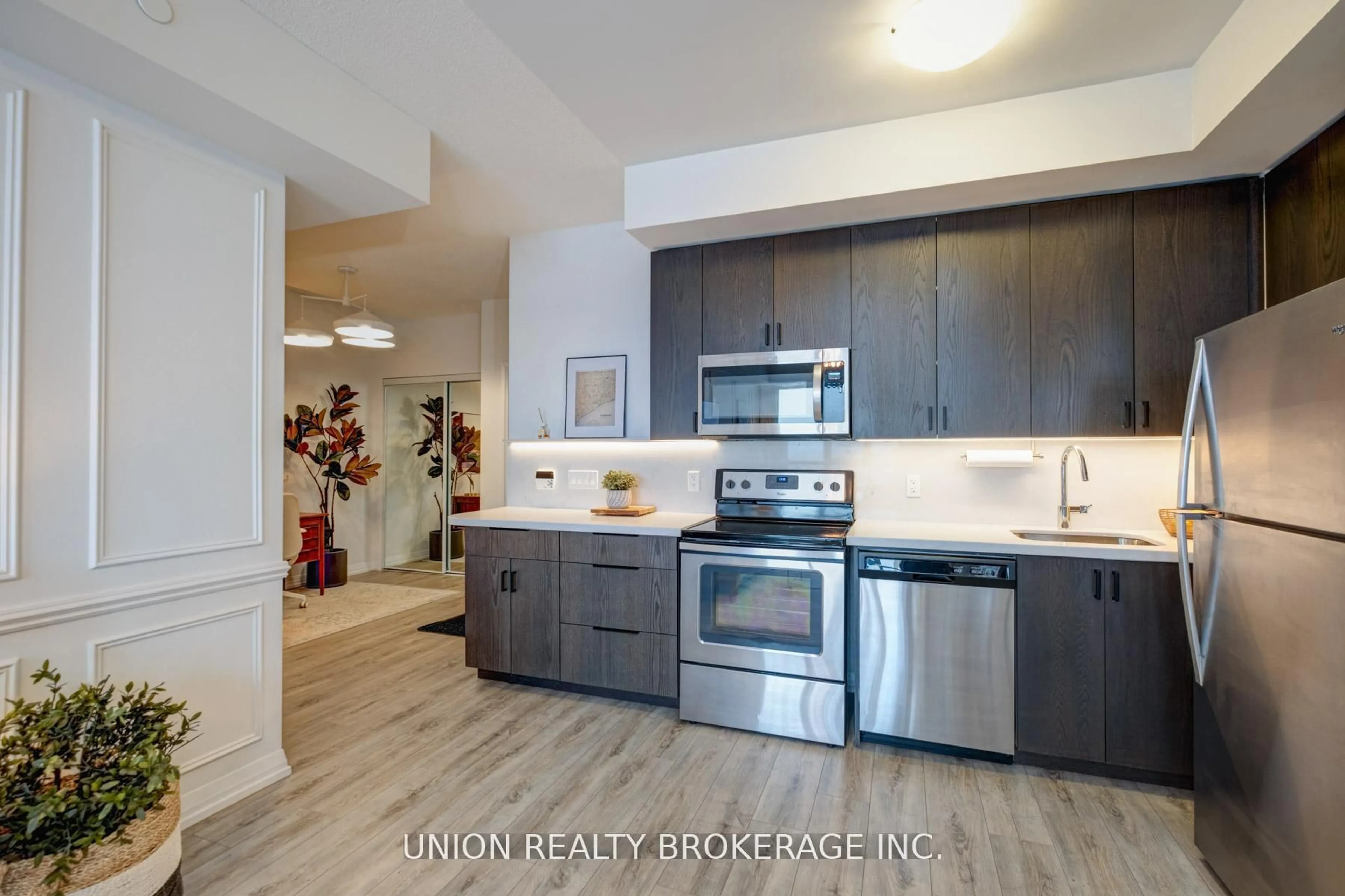 Open concept kitchen, unknown for 9560 Markham Rd #610, Markham Ontario L6E 0T9