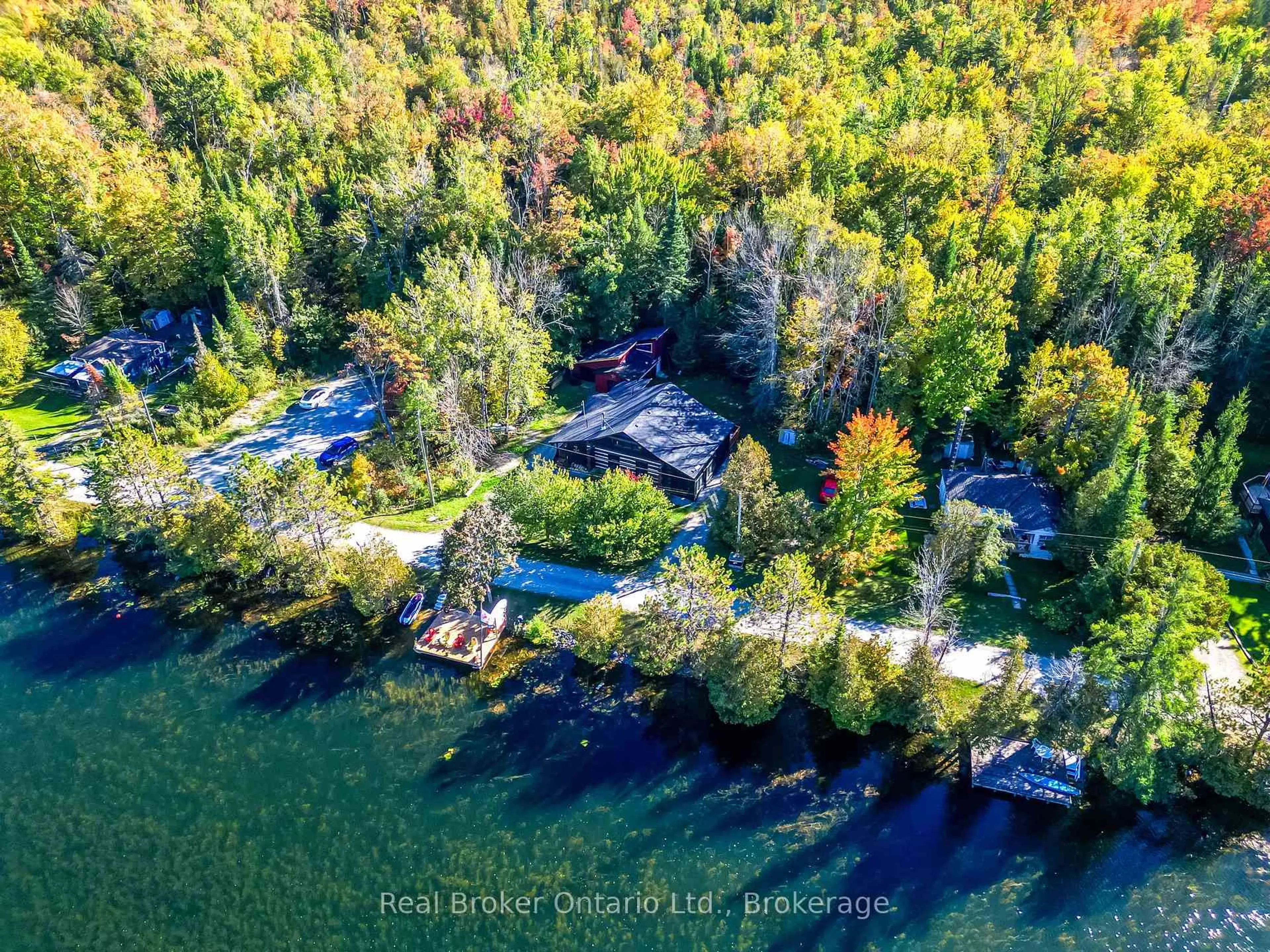 A pic from outside/outdoor area/front of a property/back of a property/a pic from drone, water/lake/river/ocean view for 68 Talbot Dr, Brock Ontario L0K 1A0