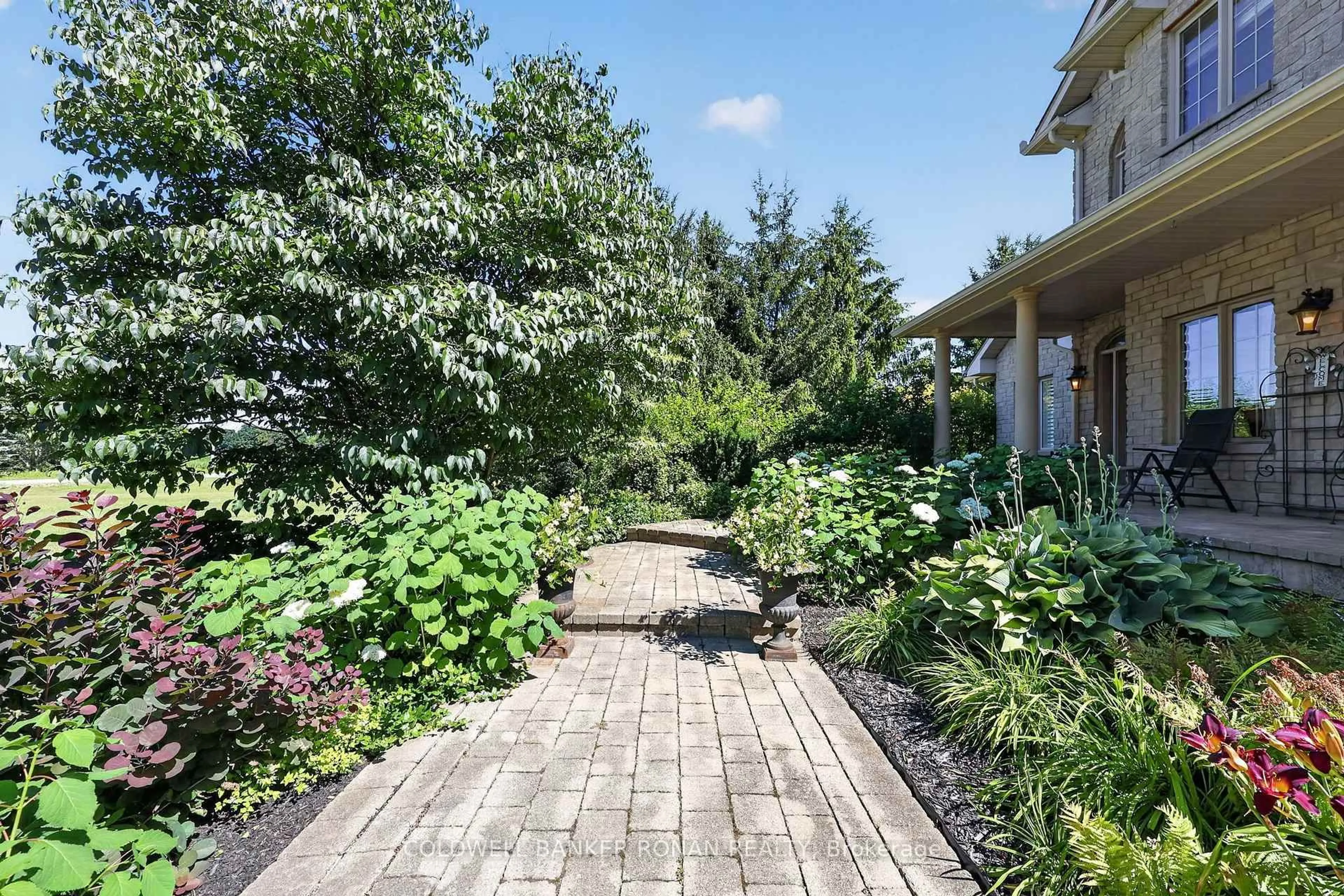 Patio, street for 128 Denney Dr, Essa Ontario L0M 1B1