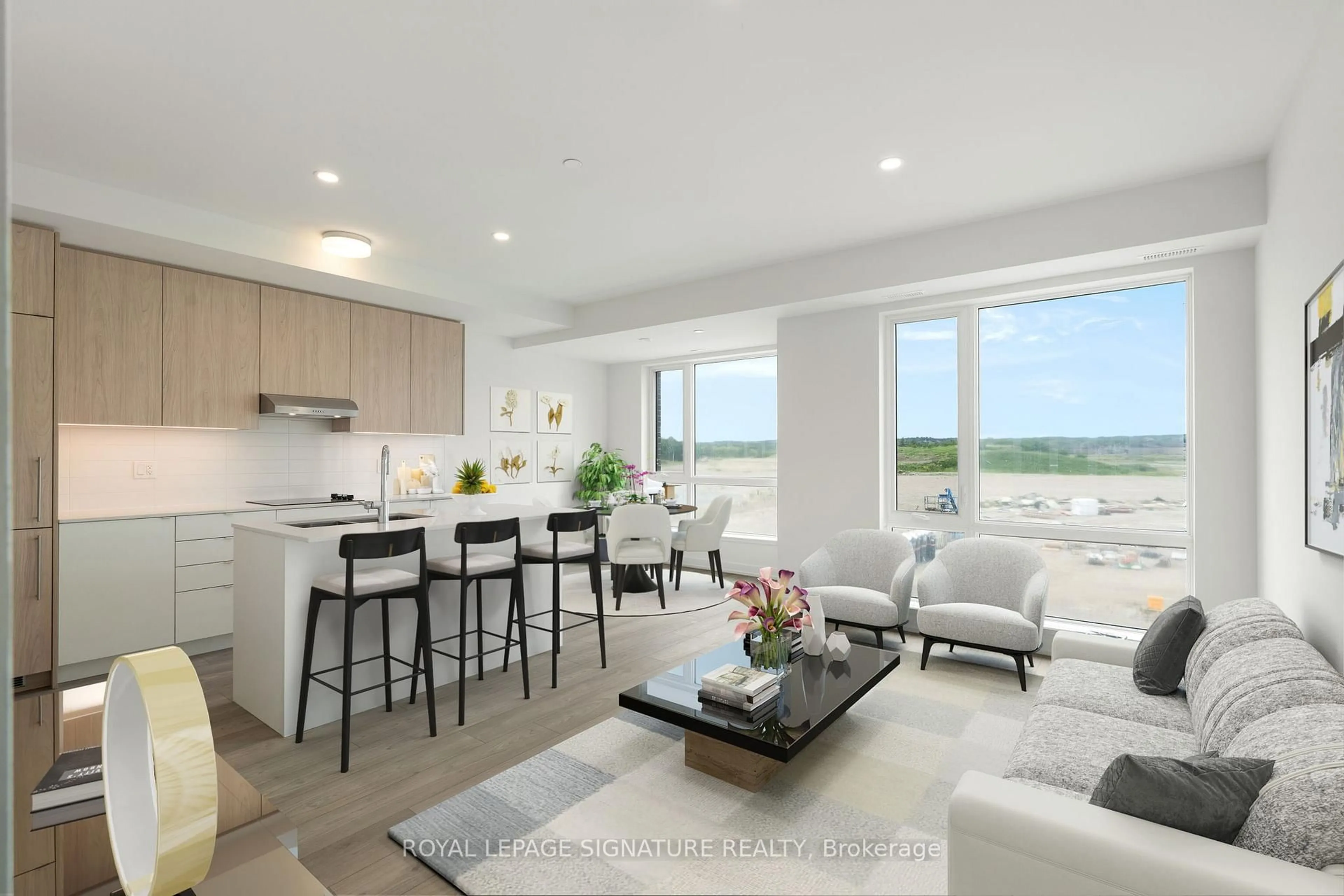 Open concept kitchen, unknown for 67 Saigon Dr #301, Richmond Hill Ontario L4S 0P4