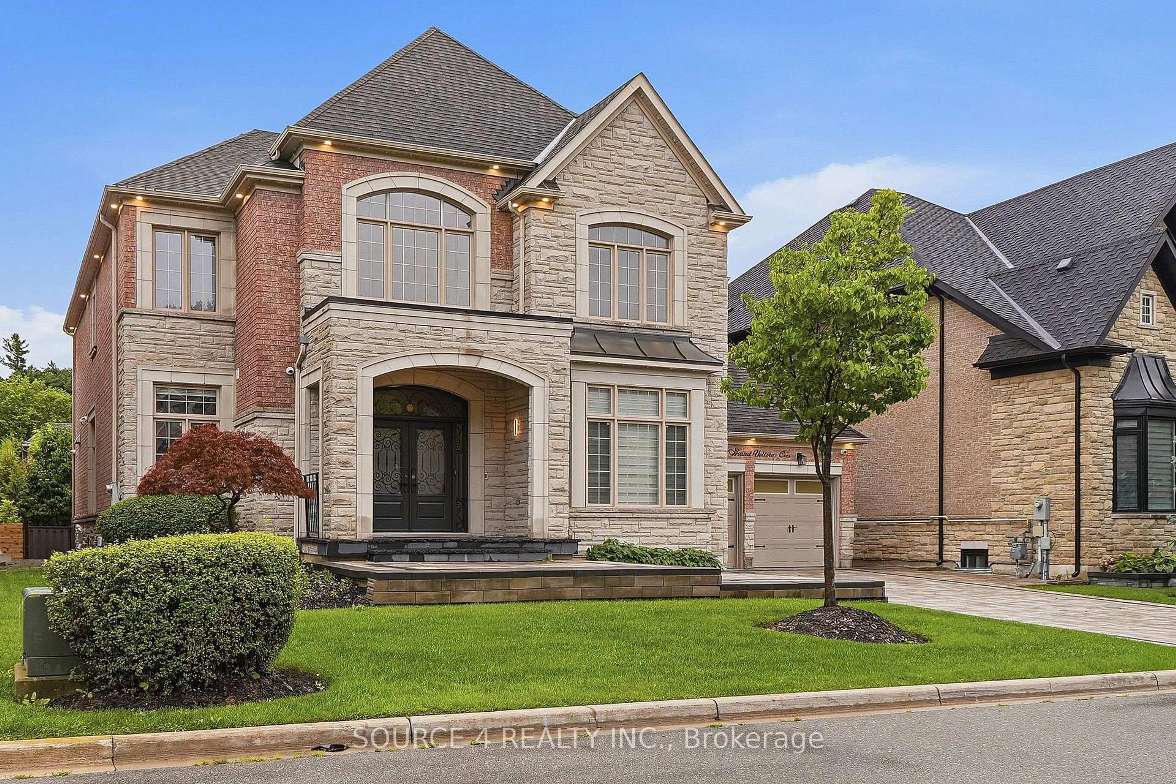 Home with brick exterior material, street for 268 Grand Vellore Cres, Vaughan Ontario L4H 0N7