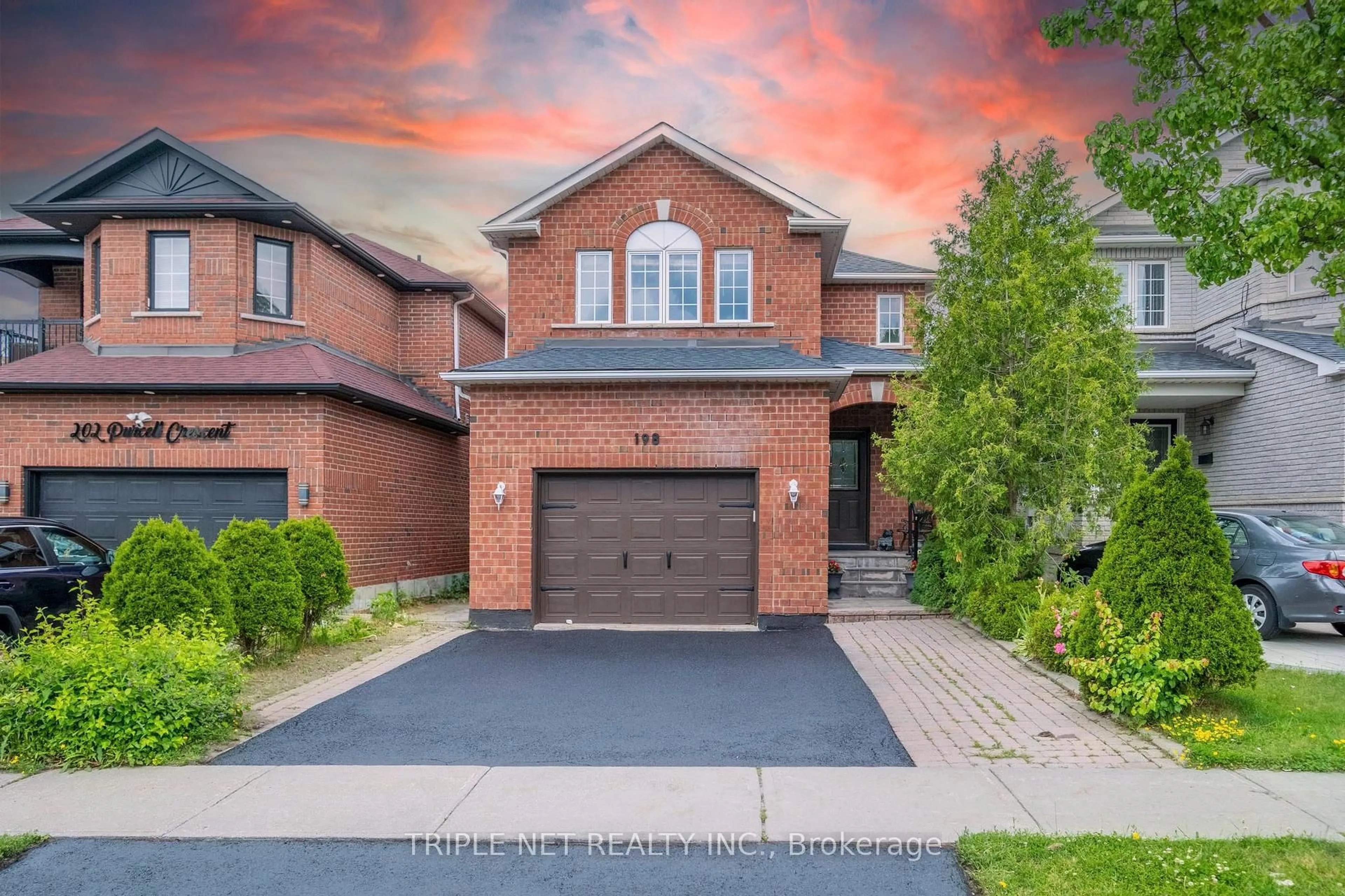 Home with brick exterior material, street for 198 Purcell Cres, Vaughan Ontario L6A 3C5