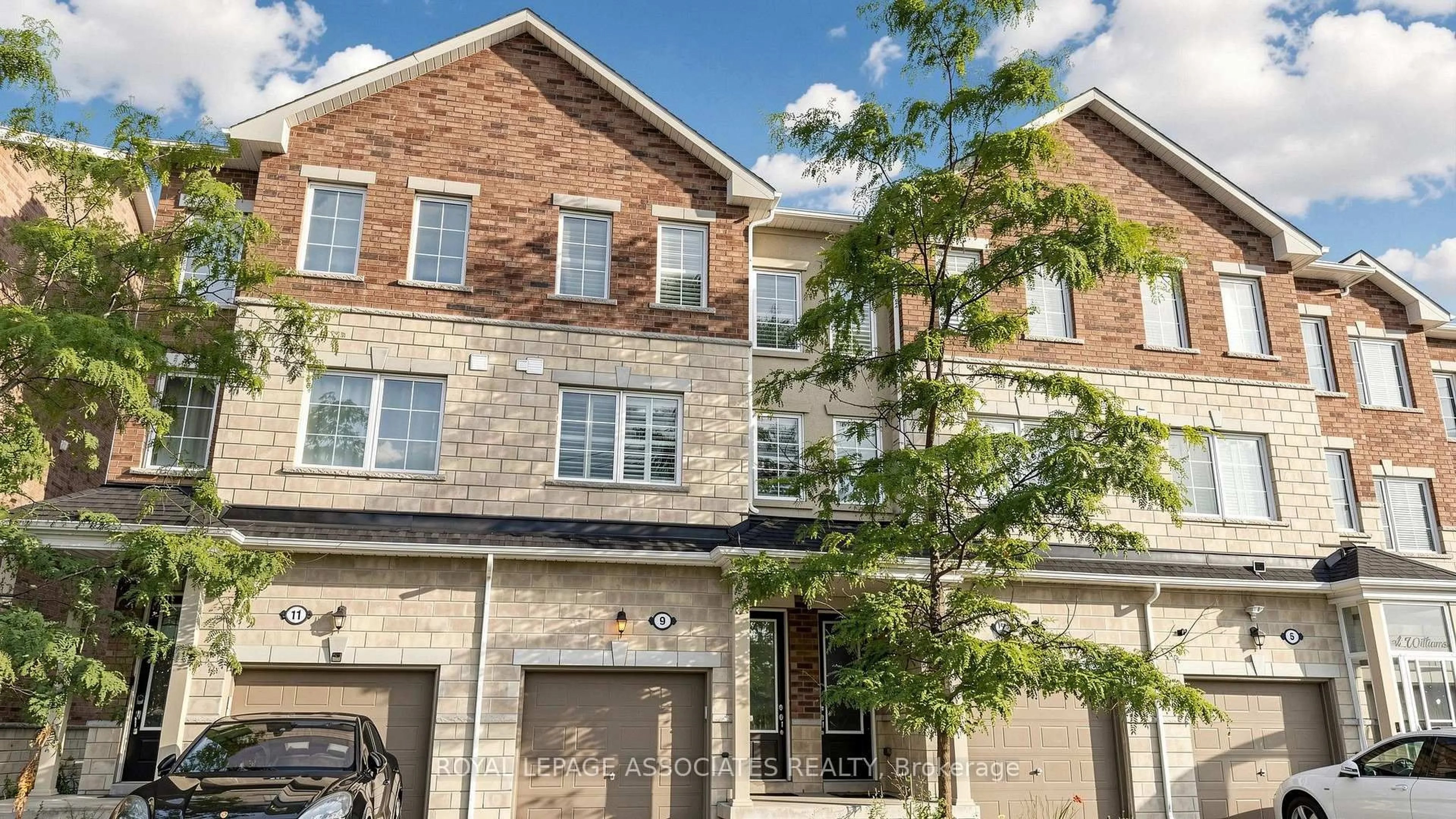 Home with brick exterior material, street for 9 Karl Williams Lane, Markham Ontario L3S 0C7
