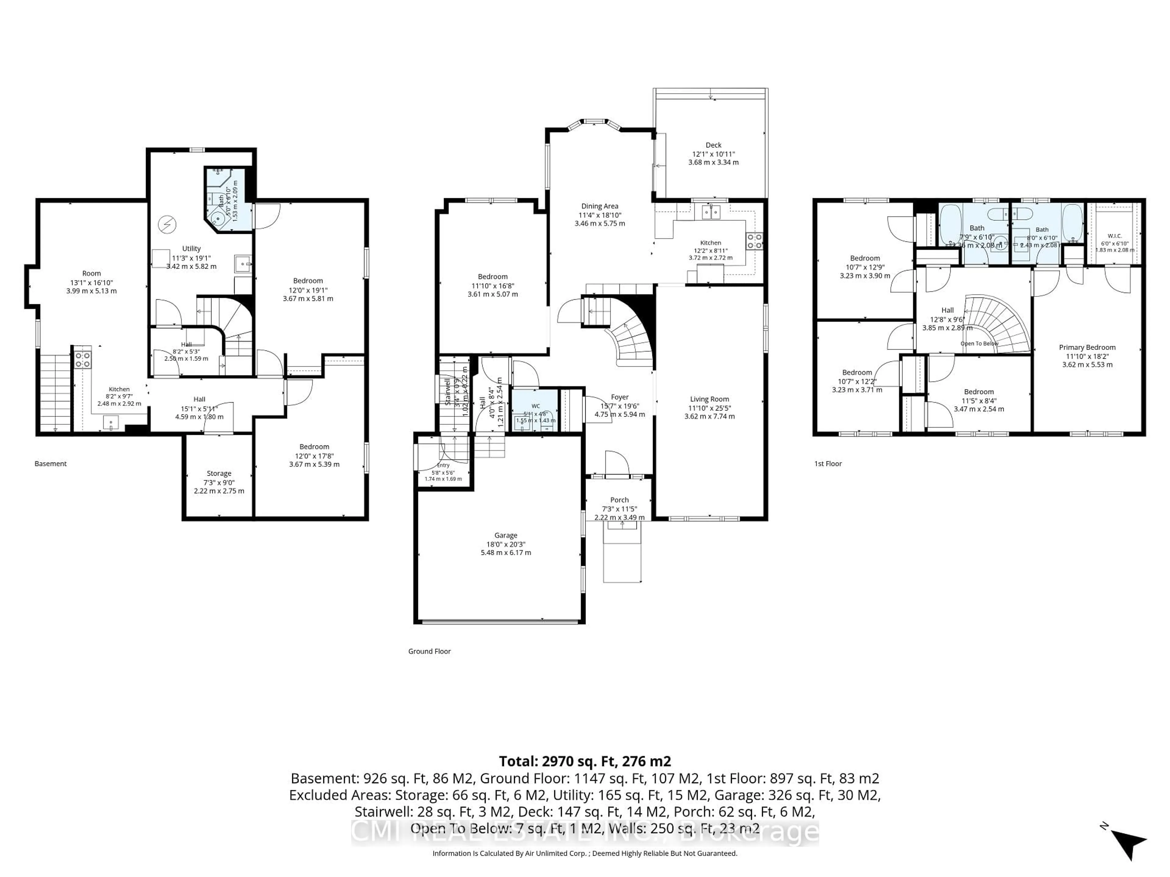 Floor plan for 39 Camrose Dr, Georgina Ontario L4P 3L6