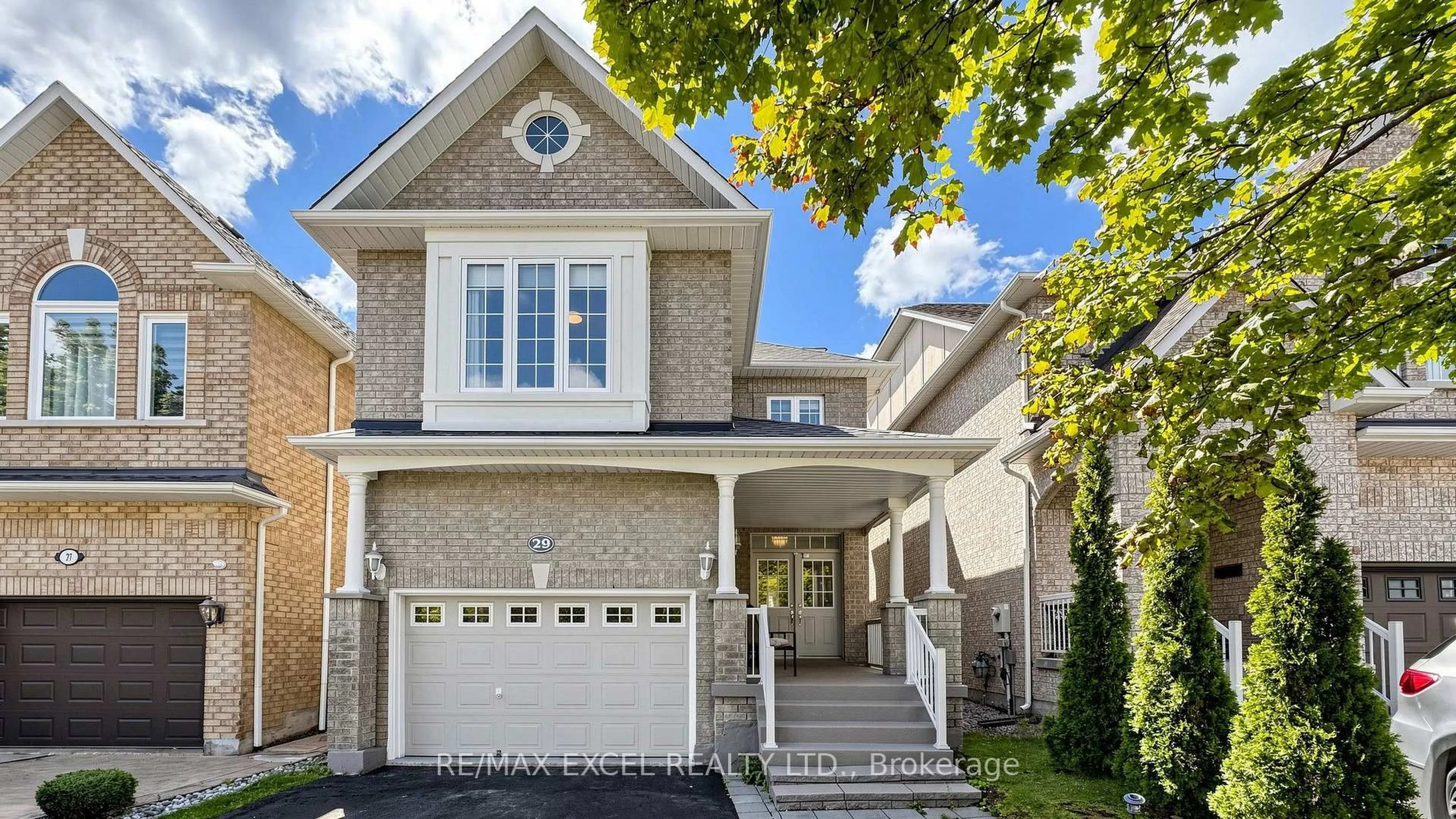 Home with brick exterior material, street for 29 Bentwood Cres, Vaughan Ontario L4J 8R3