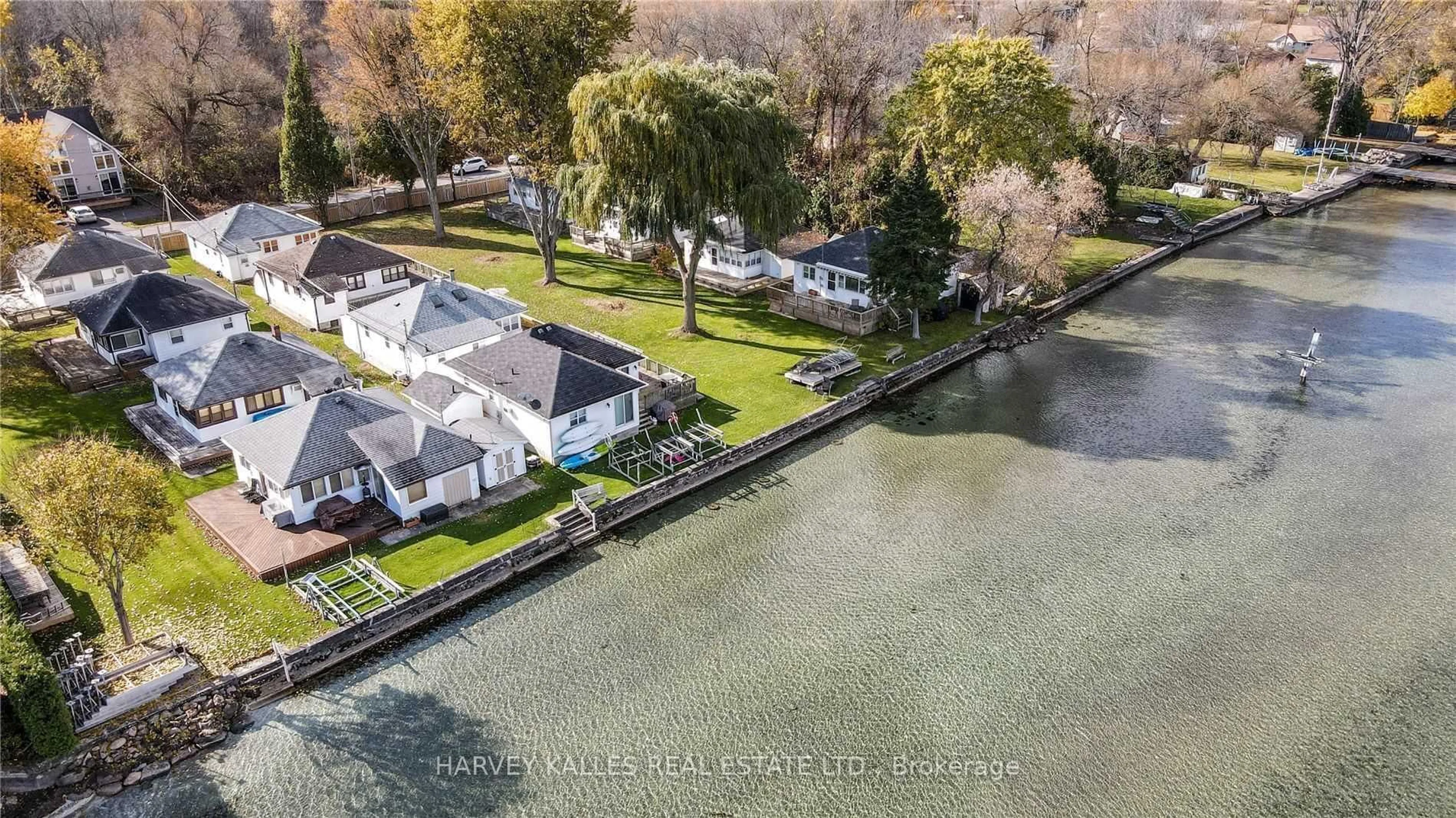 A pic from outside/outdoor area/front of a property/back of a property/a pic from drone, water/lake/river/ocean view for 1139 Claver Ave #9, Innisfil Ontario L0L 1C0