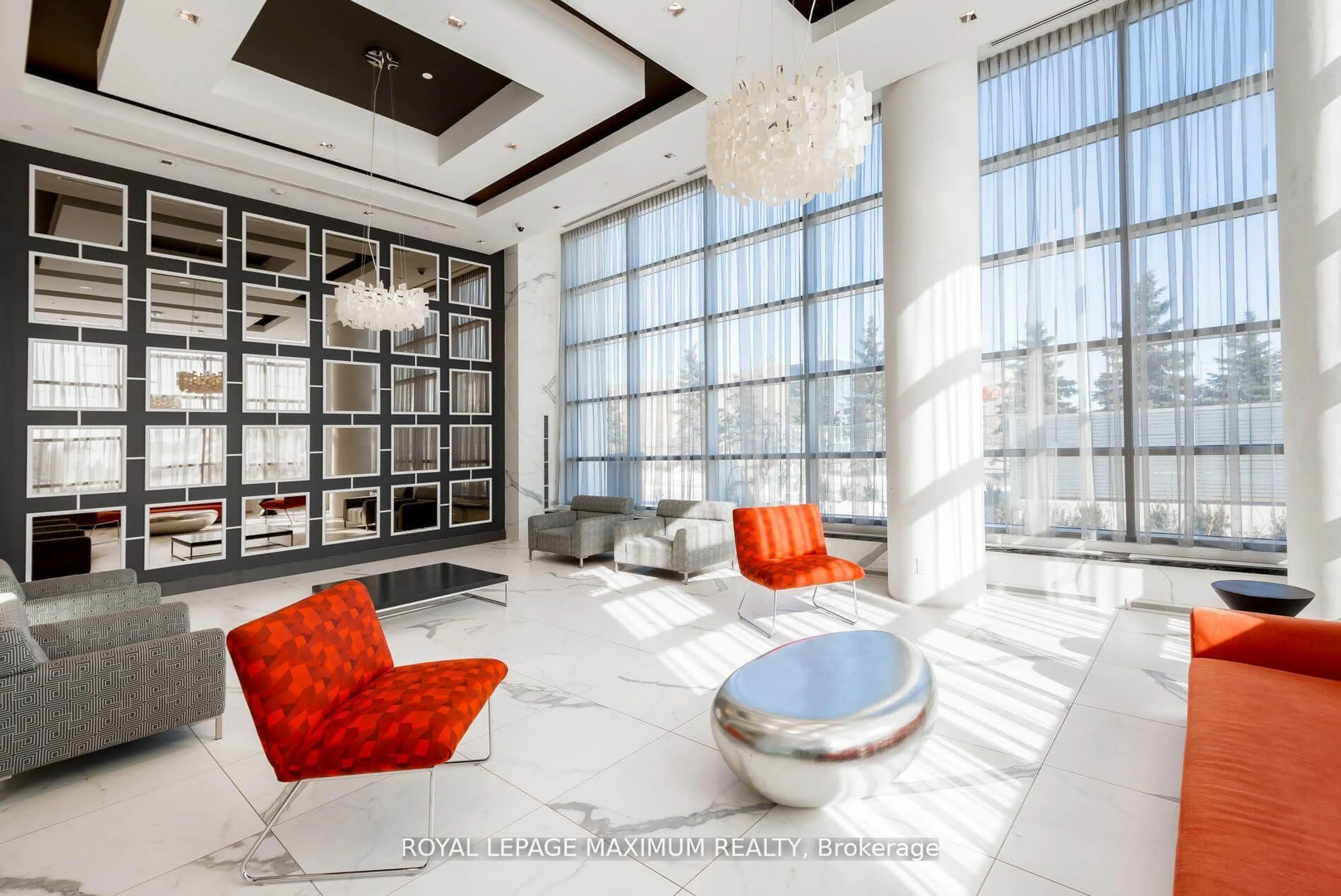 Lobby for 3600 Highway 7 Rd #1210, Vaughan Ontario L4L 0G9