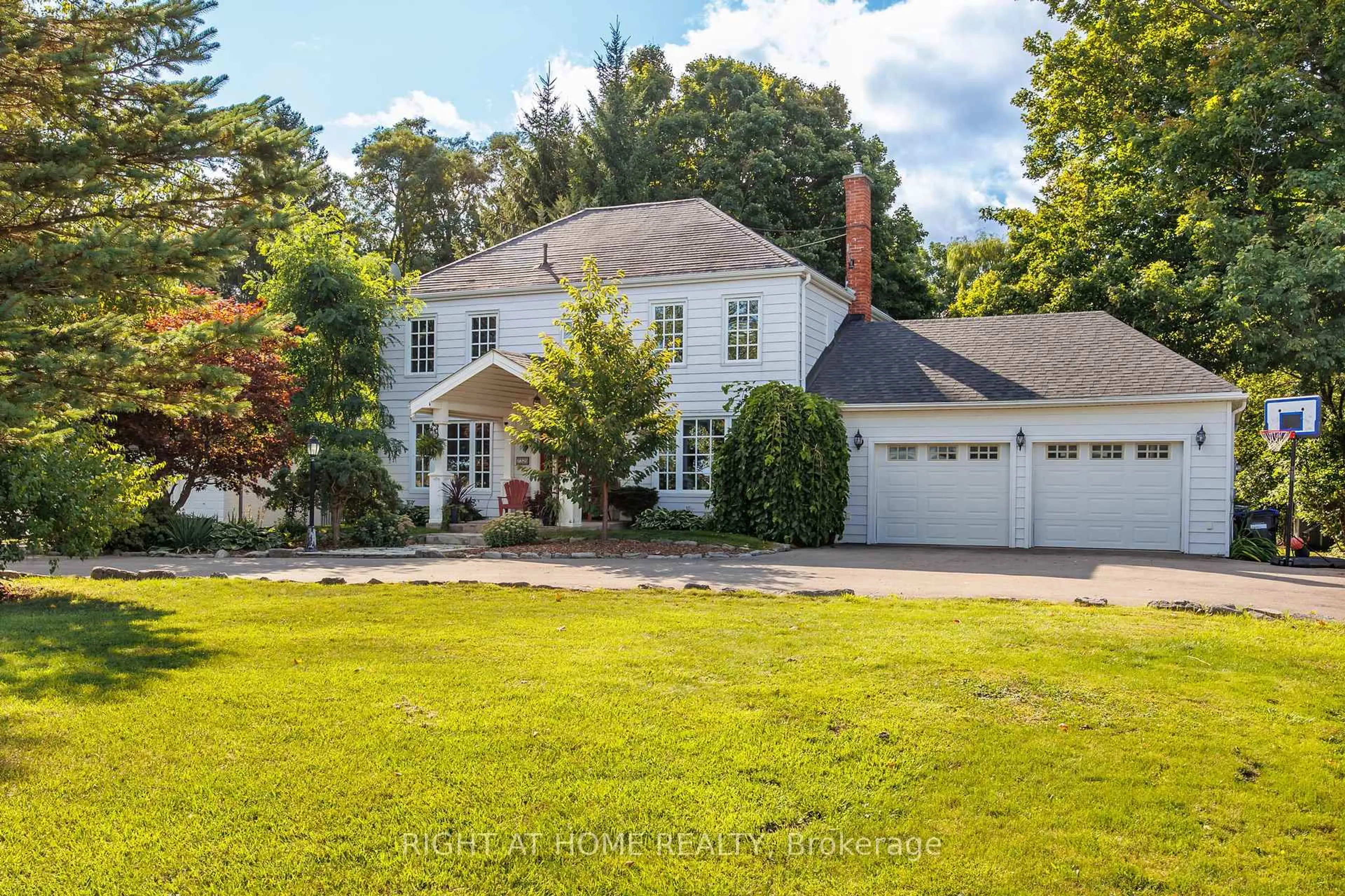 A pic from outside/outdoor area/front of a property/back of a property/a pic from drone, street for 7329 County Rd 14, Adjala-Tosorontio Ontario L0G 1W0
