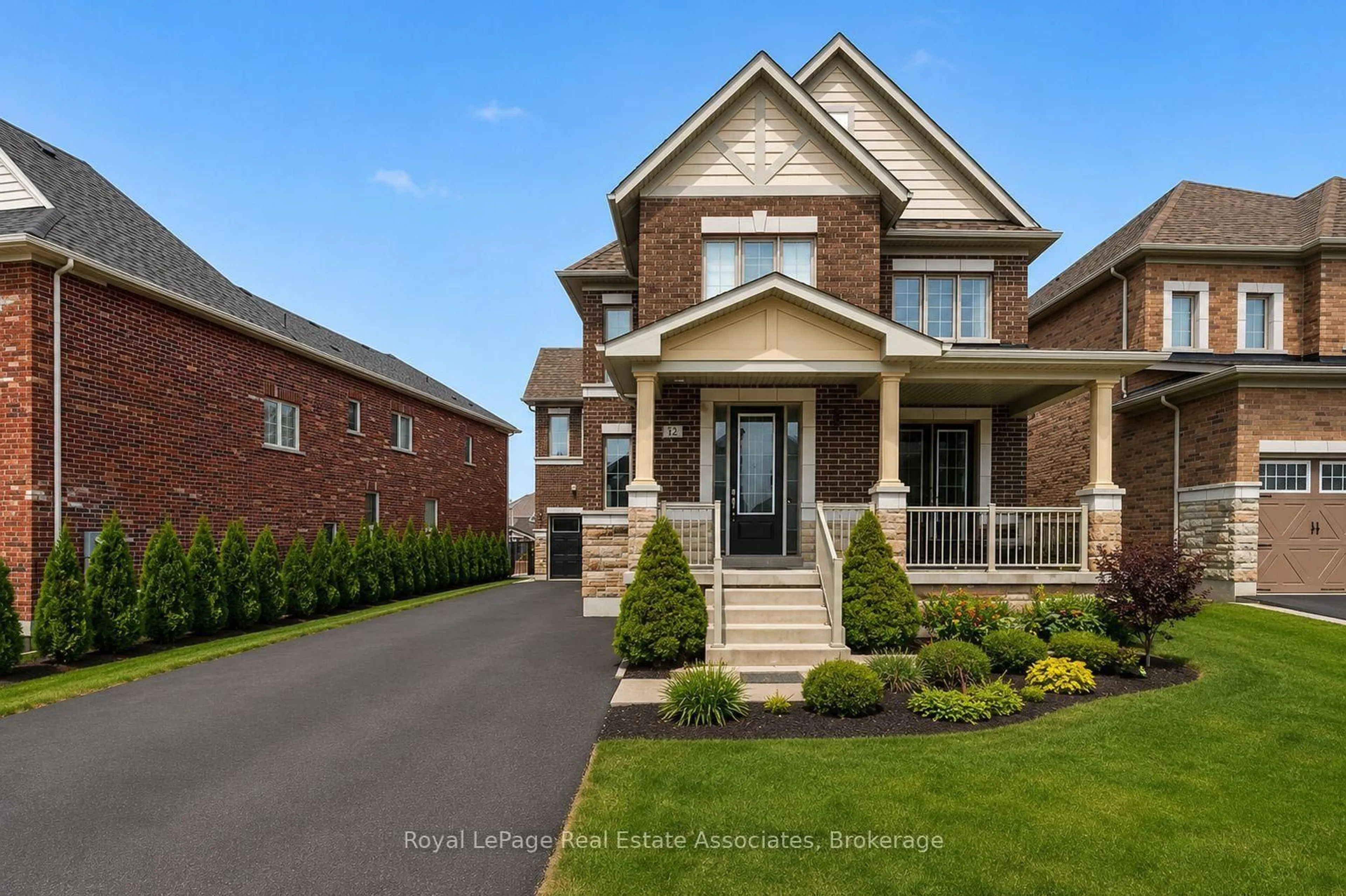 Home with brick exterior material, street for 24 Burke St, New Tecumseth Ontario L9R 0N6