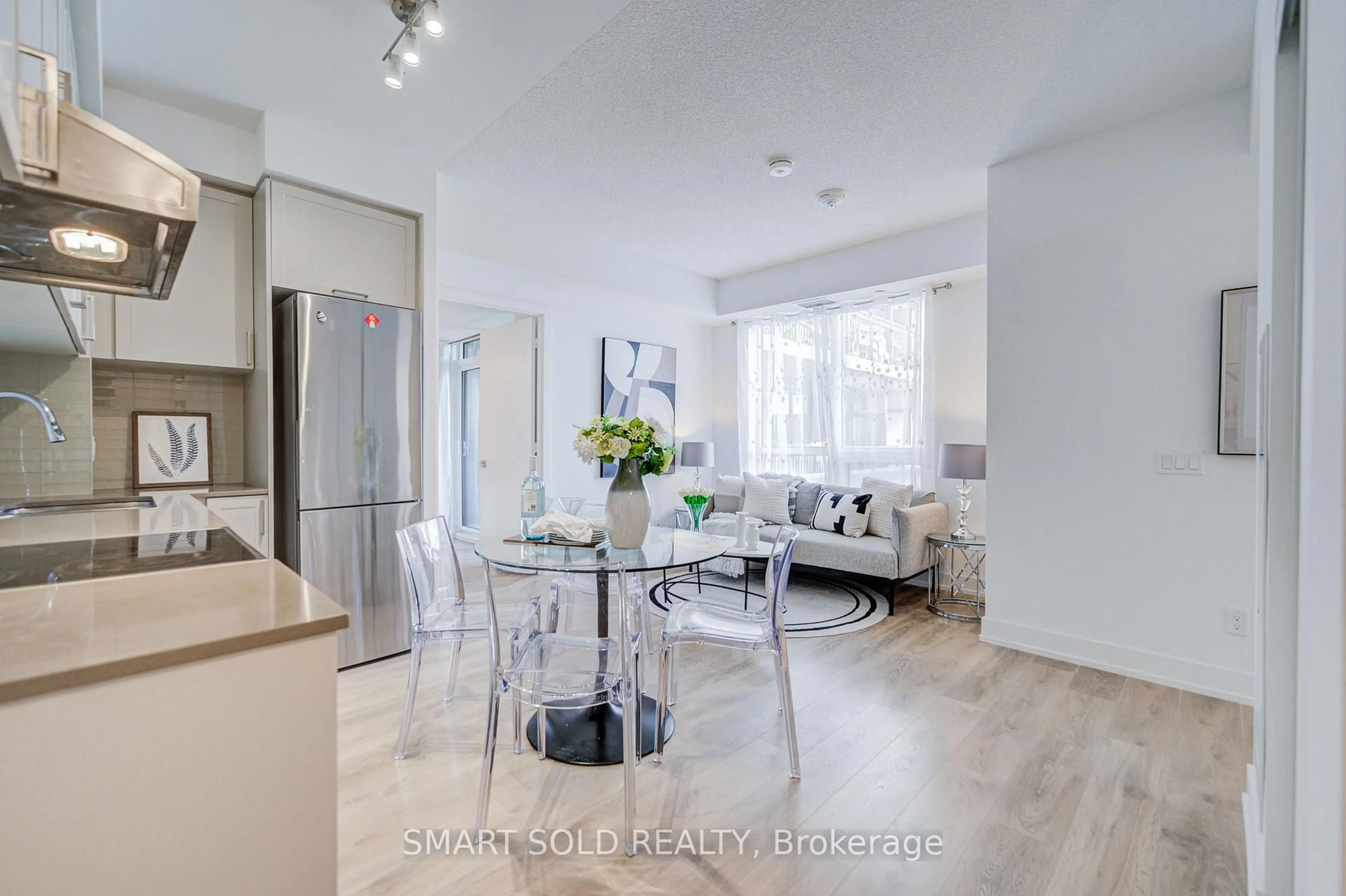 Open concept kitchen, unknown for 268 Buchanan Dr #305W, Markham Ontario L3R 8G9