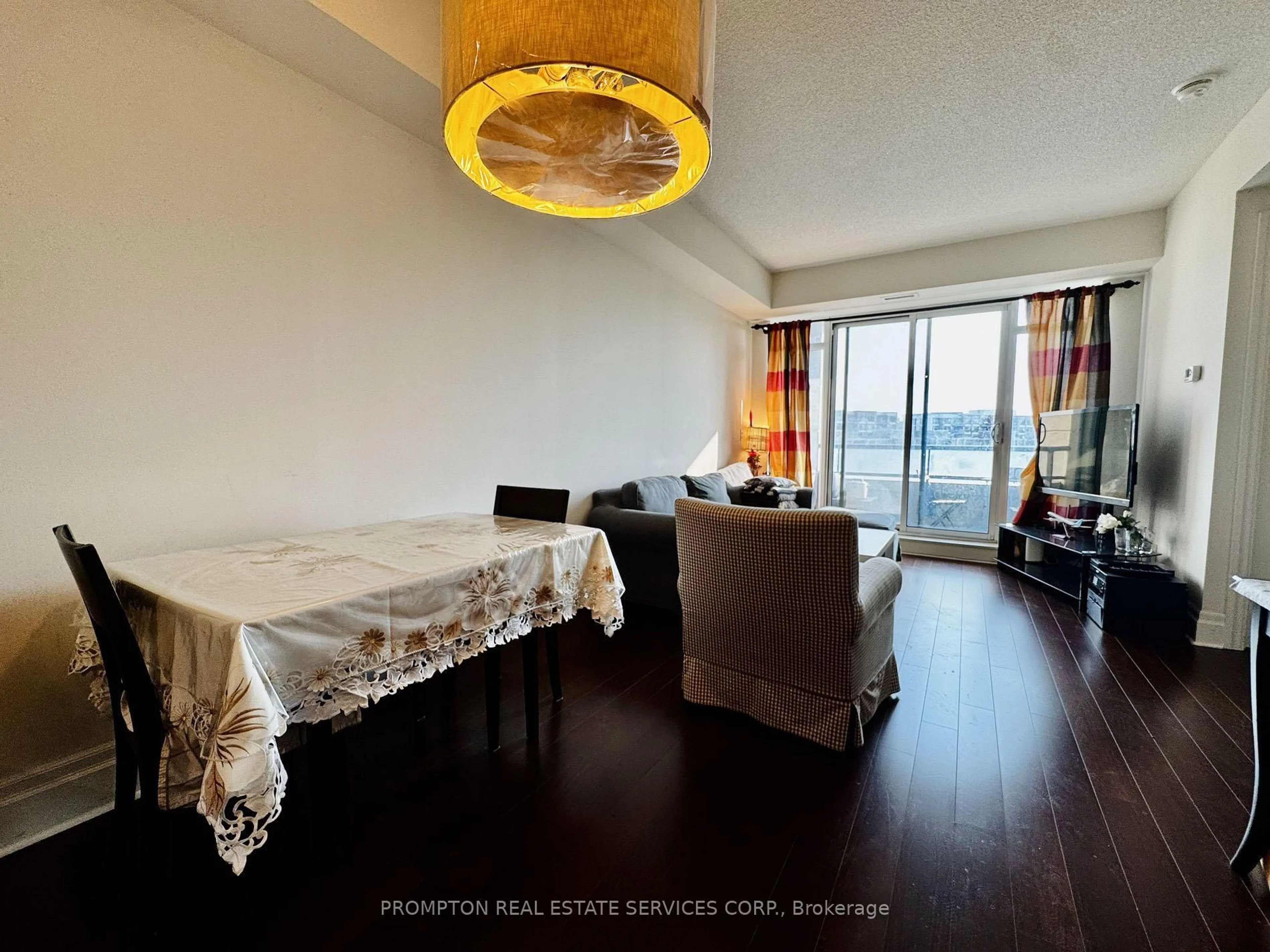 Dining room, wood/laminate floor for 111 UPPER DUKE Cres #503, Markham Ontario L6G 0C8