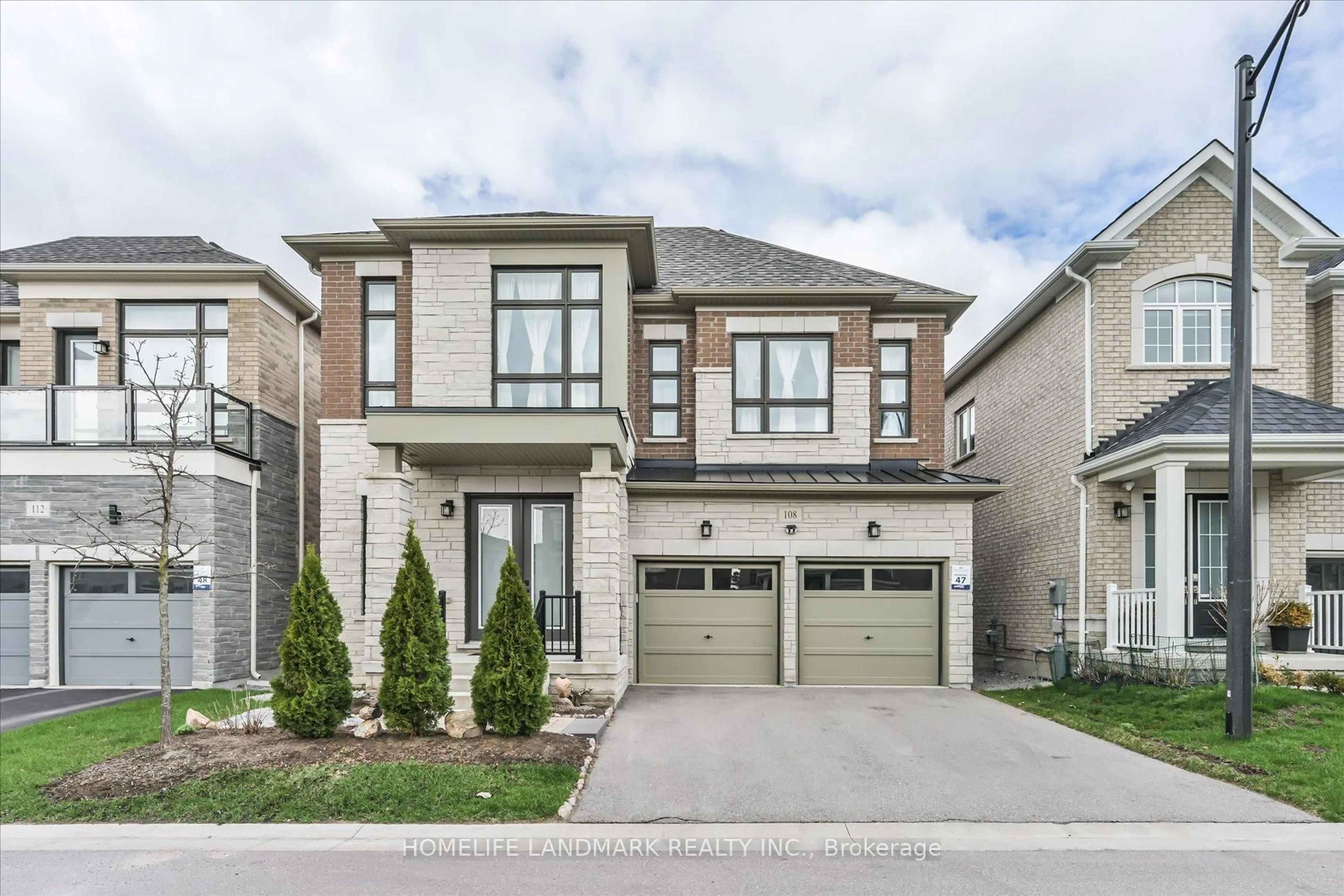 Home with brick exterior material, street for 108 Pine Hill Cres, Aurora Ontario L4G 3X9