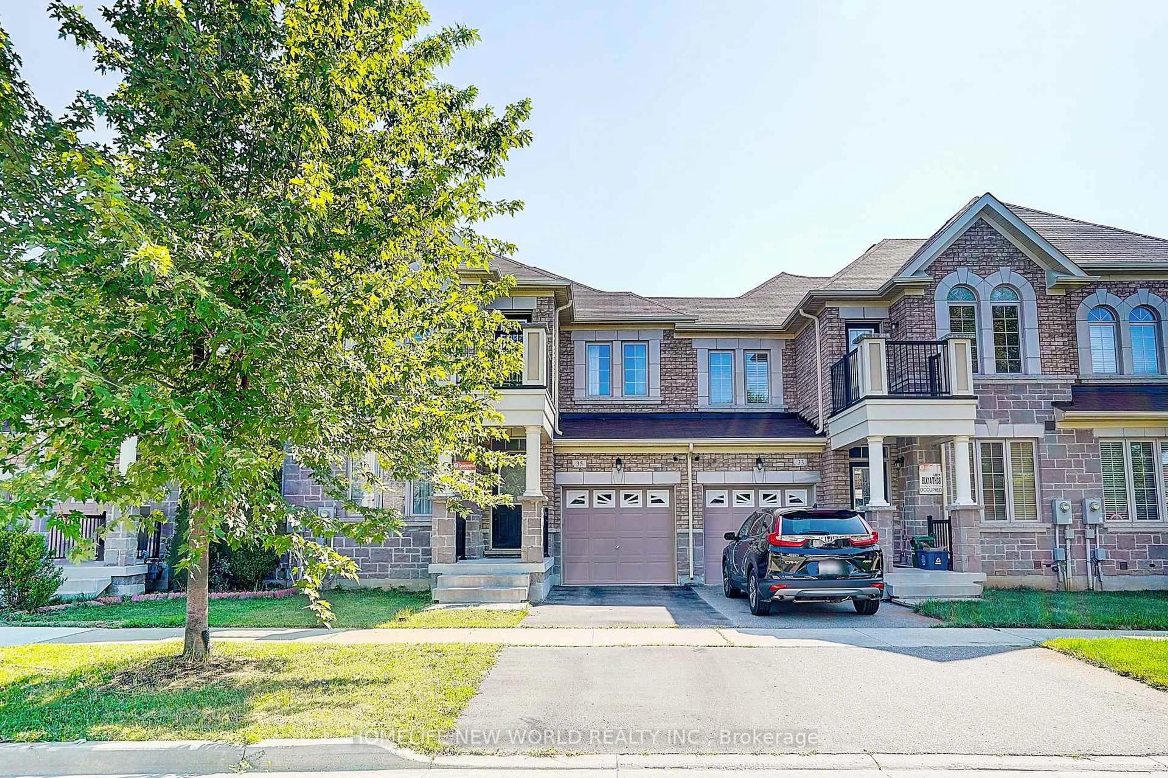 Home with brick exterior material, street for 35 Wermoth Crt, Markham Ontario L6E 0S9