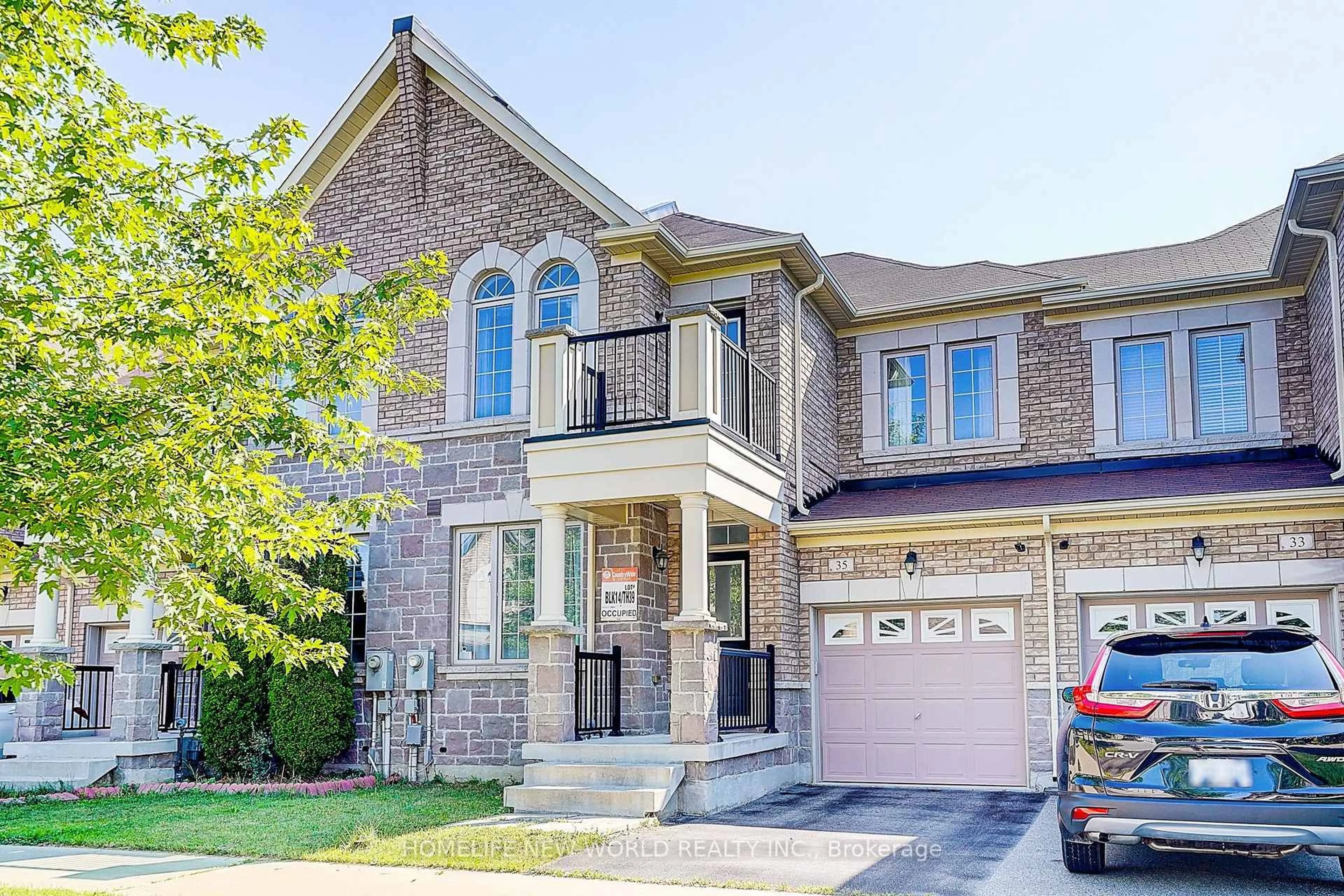 Home with brick exterior material, street for 35 Wermoth Crt, Markham Ontario L6E 0S9