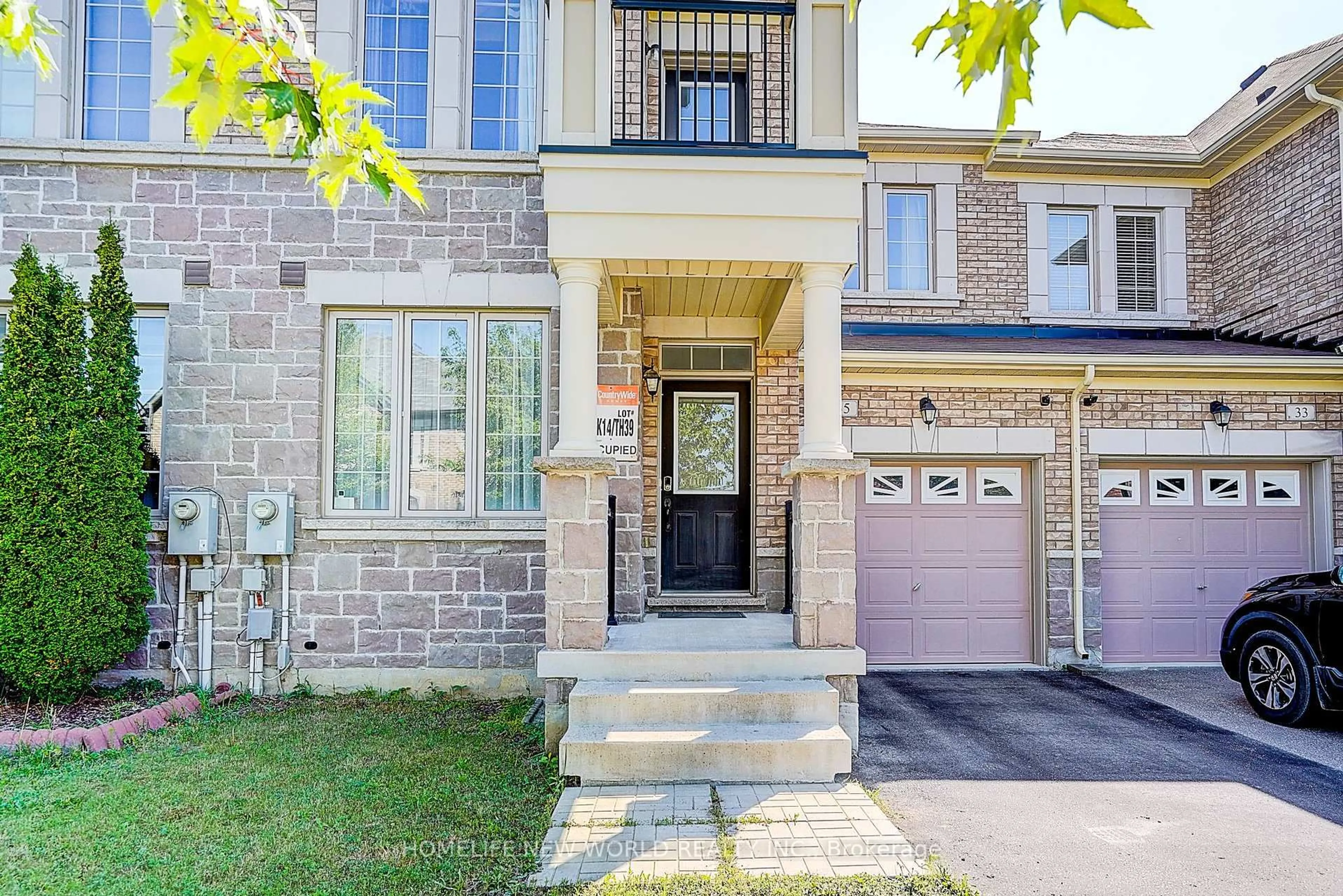 Home with brick exterior material, street for 35 Wermoth Crt, Markham Ontario L6E 0S9