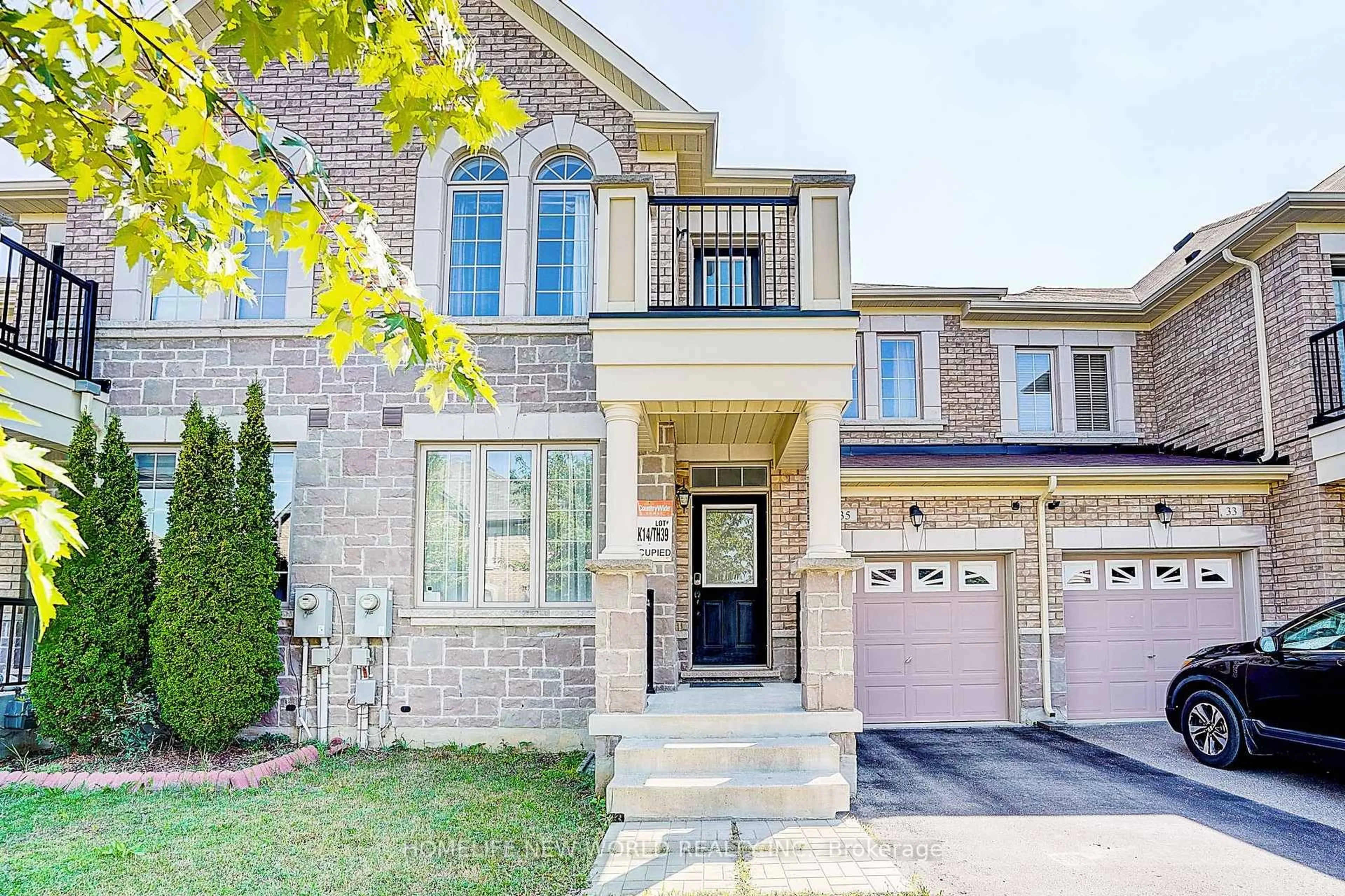 Home with brick exterior material, street for 35 Wermoth Crt, Markham Ontario L6E 0S9