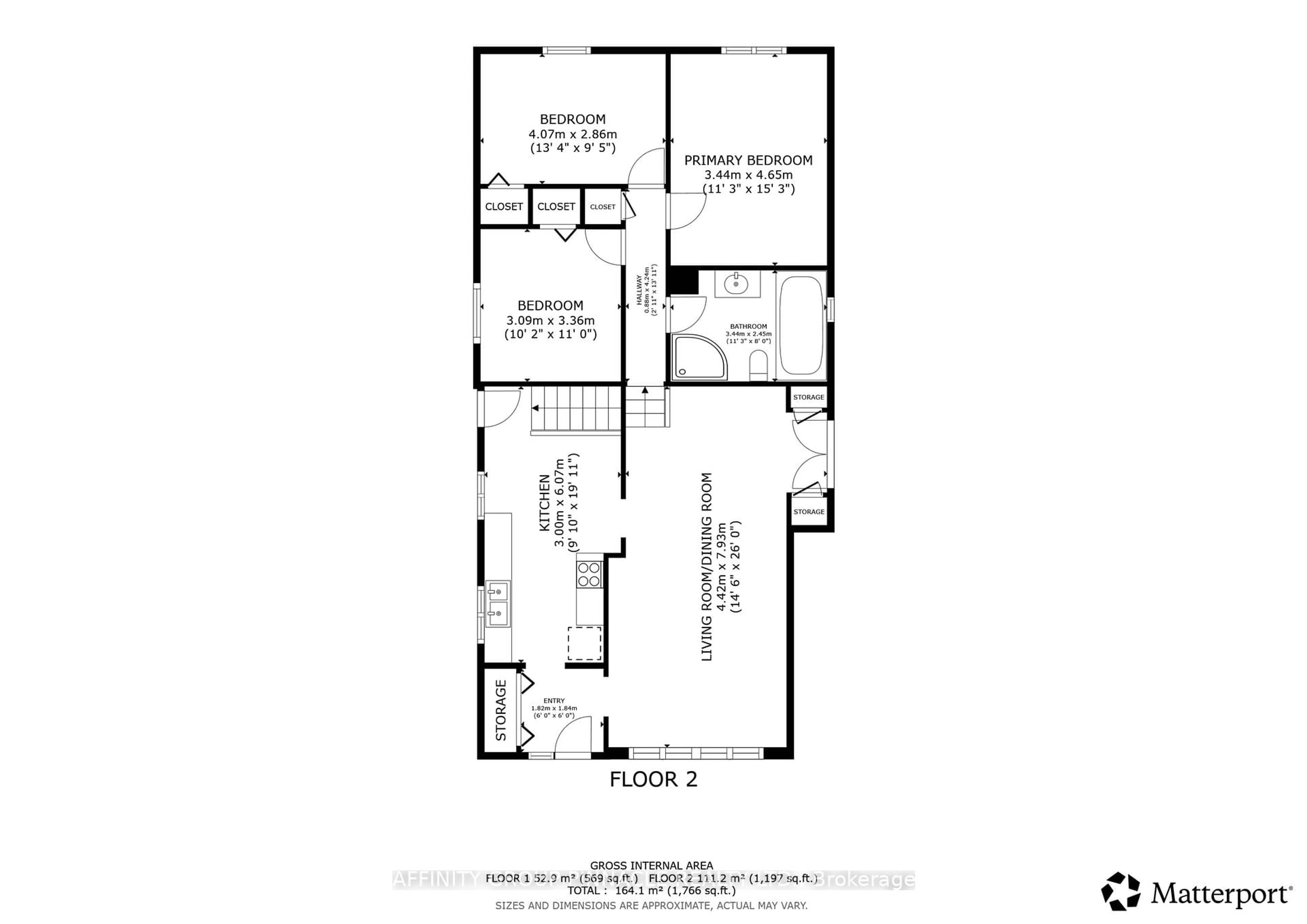 Floor plan for 364 Riverdale Rd, Brock Ontario L0K 1A0