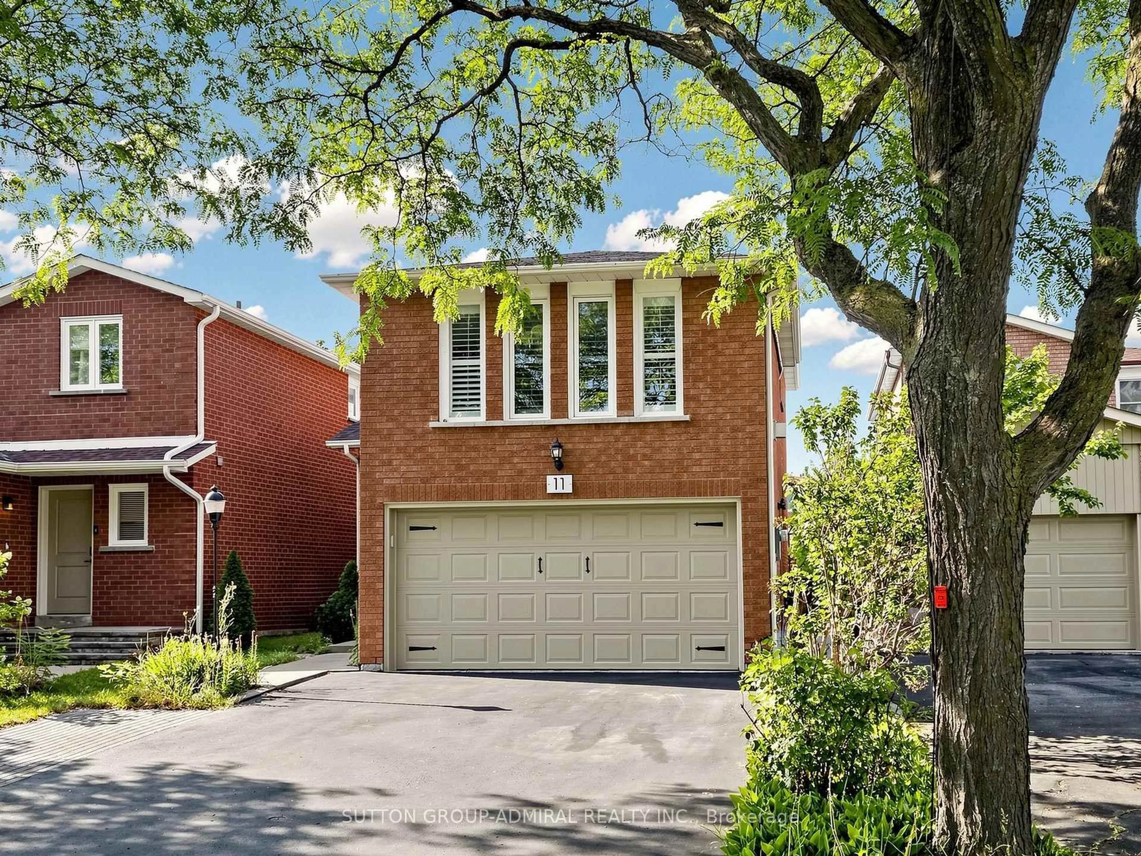 Home with brick exterior material, street for 11 Checker Crt, Vaughan Ontario L4J 5X4