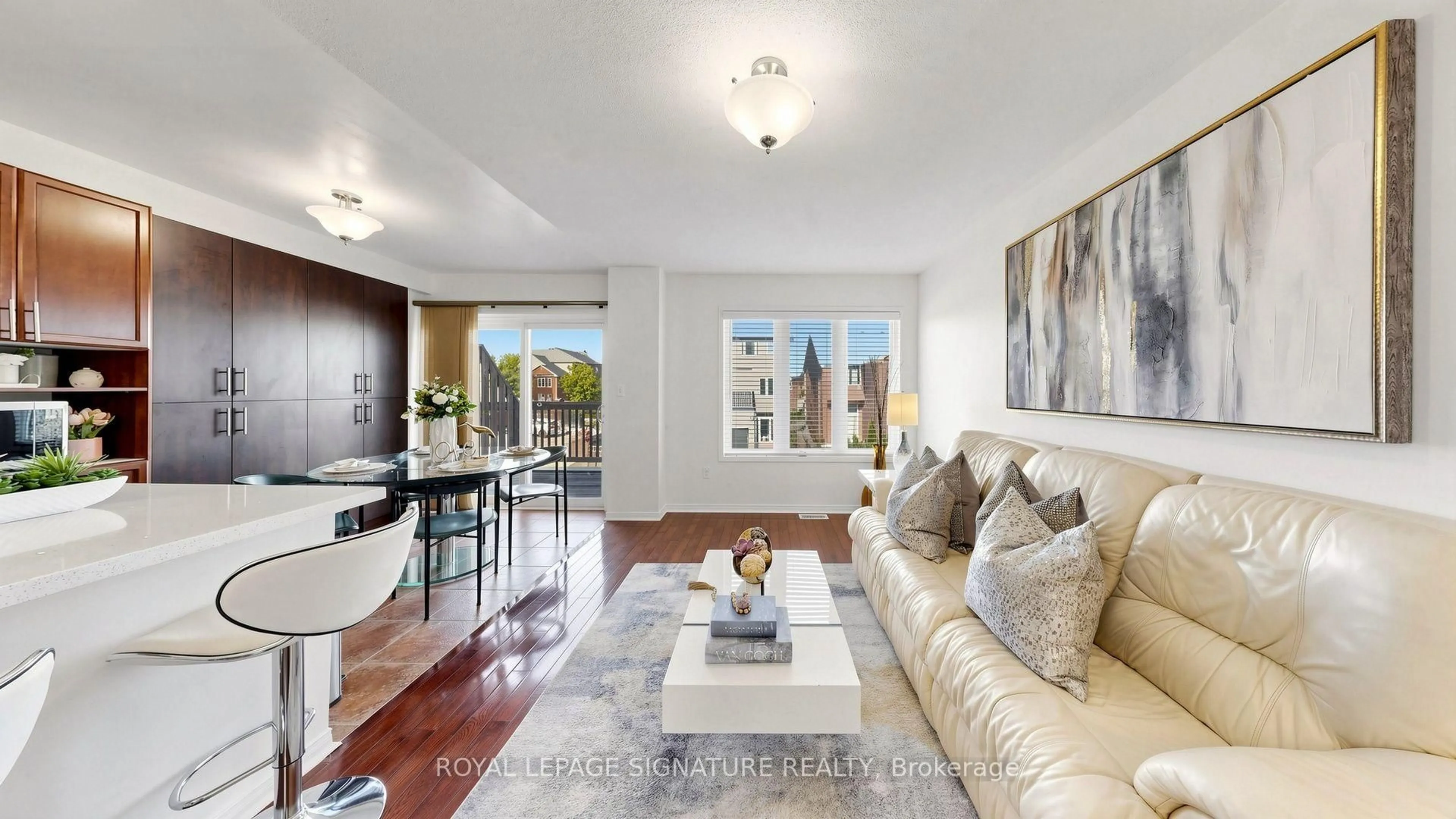 Living room with furniture, unknown for 7 Rock Garden St, Markham Ontario L6B 0J6