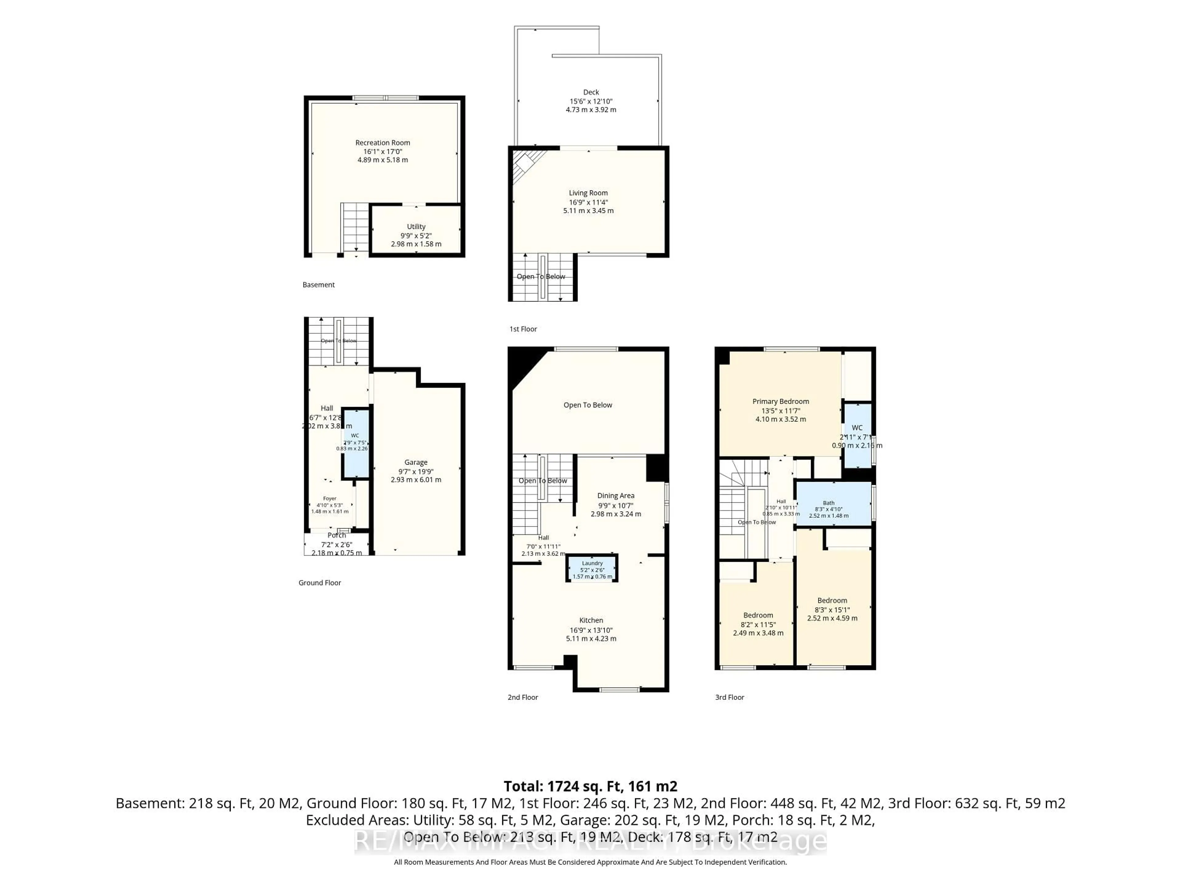 Floor plan for 60 Cottonwood Crt, Markham Ontario L3T 5X1