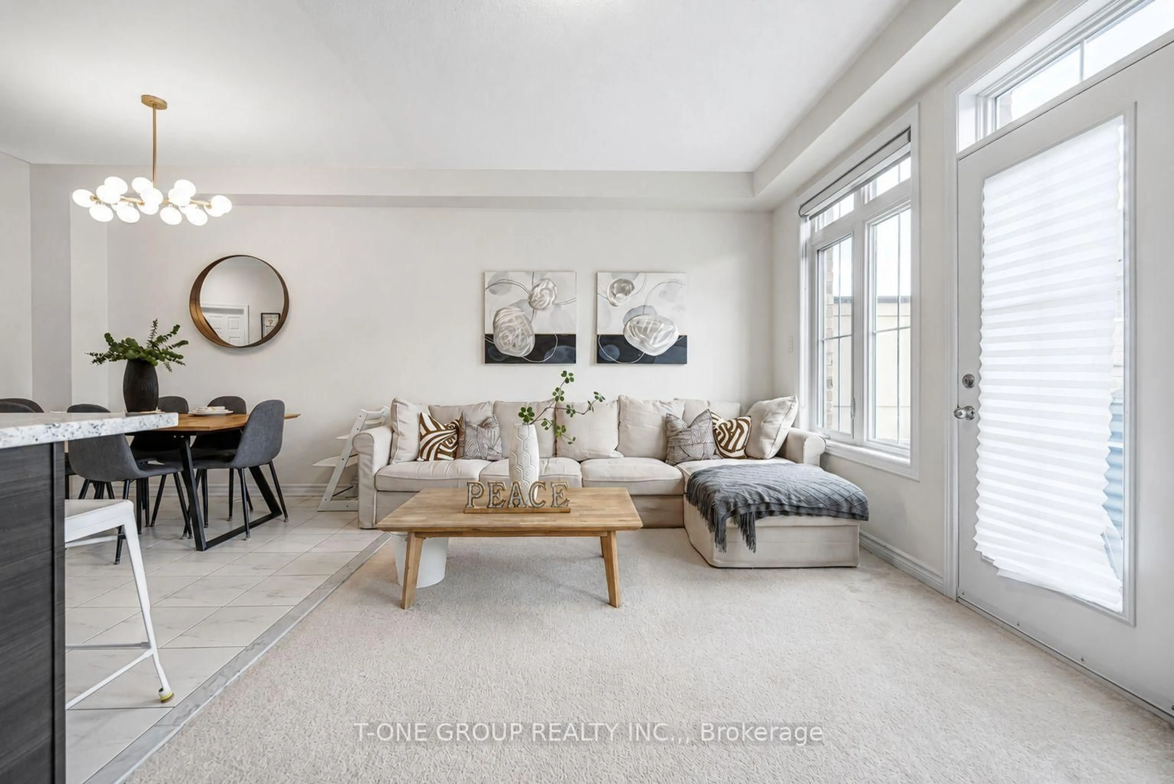 Living room with furniture, unknown for 27 Sharbot Lane, Markham Ontario L6E 0S7
