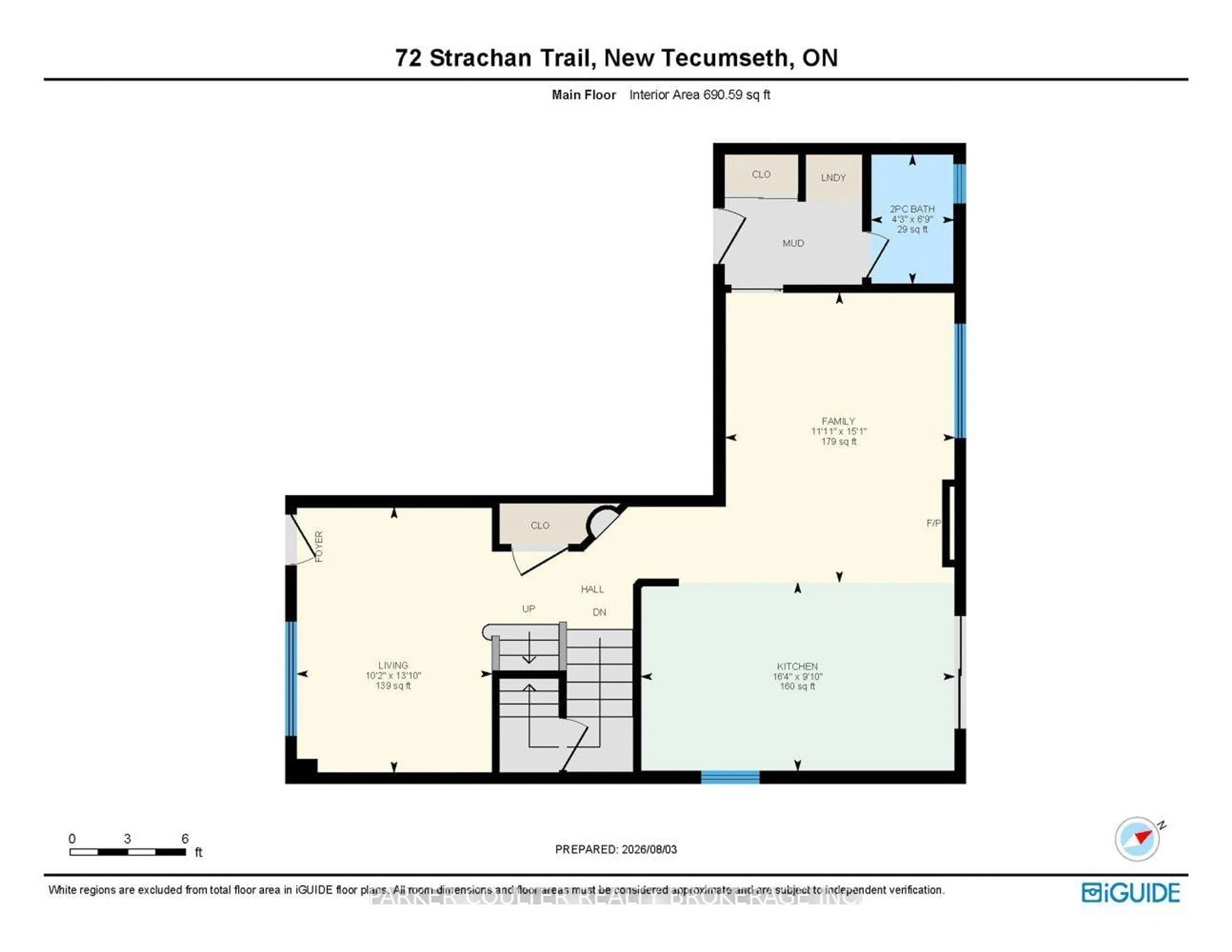 Floor plan for 72 Strachan Tr, New Tecumseth Ontario L0G 1A0
