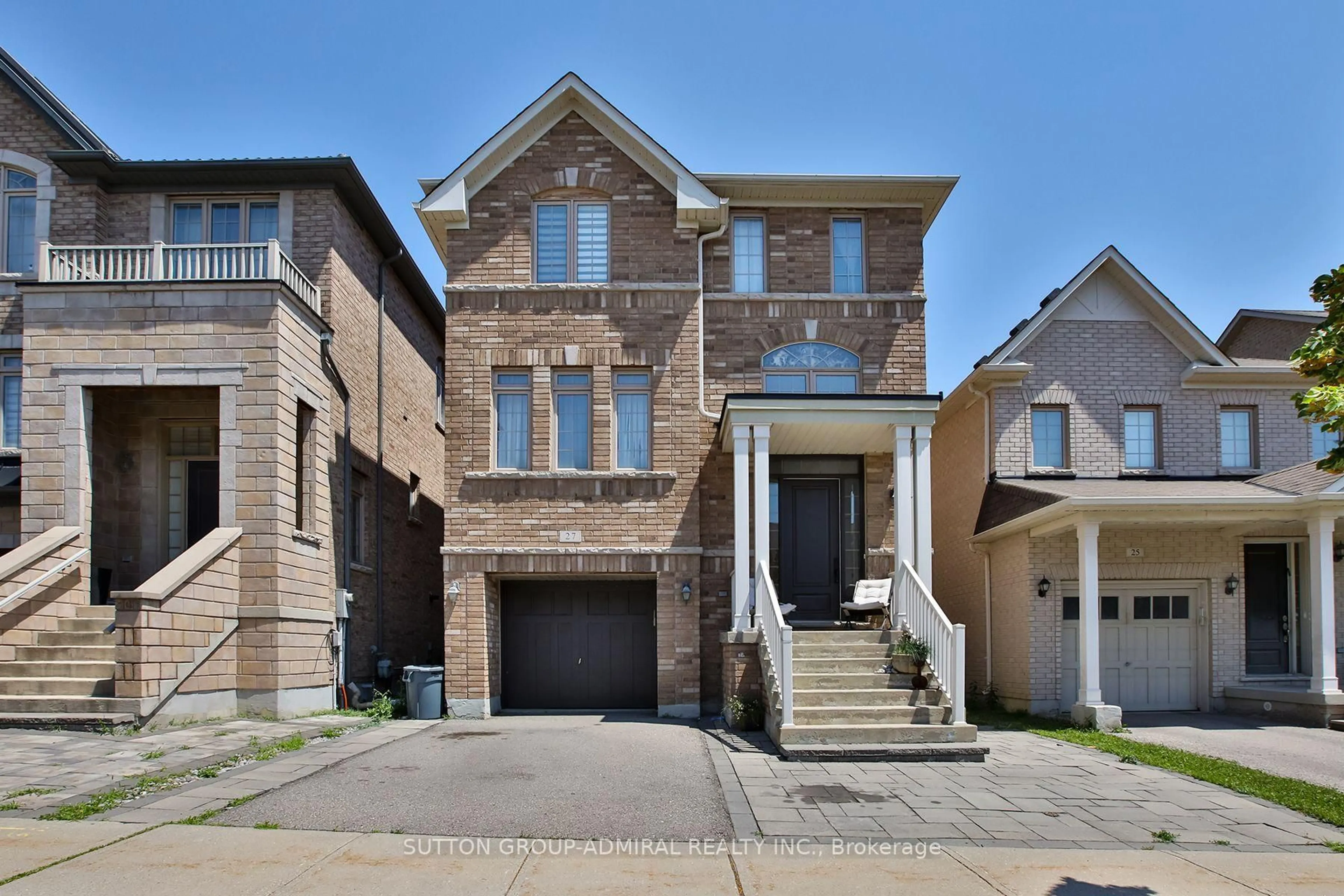 Home with brick exterior material, street for 27 Givon St, Vaughan Ontario L6A 0W2