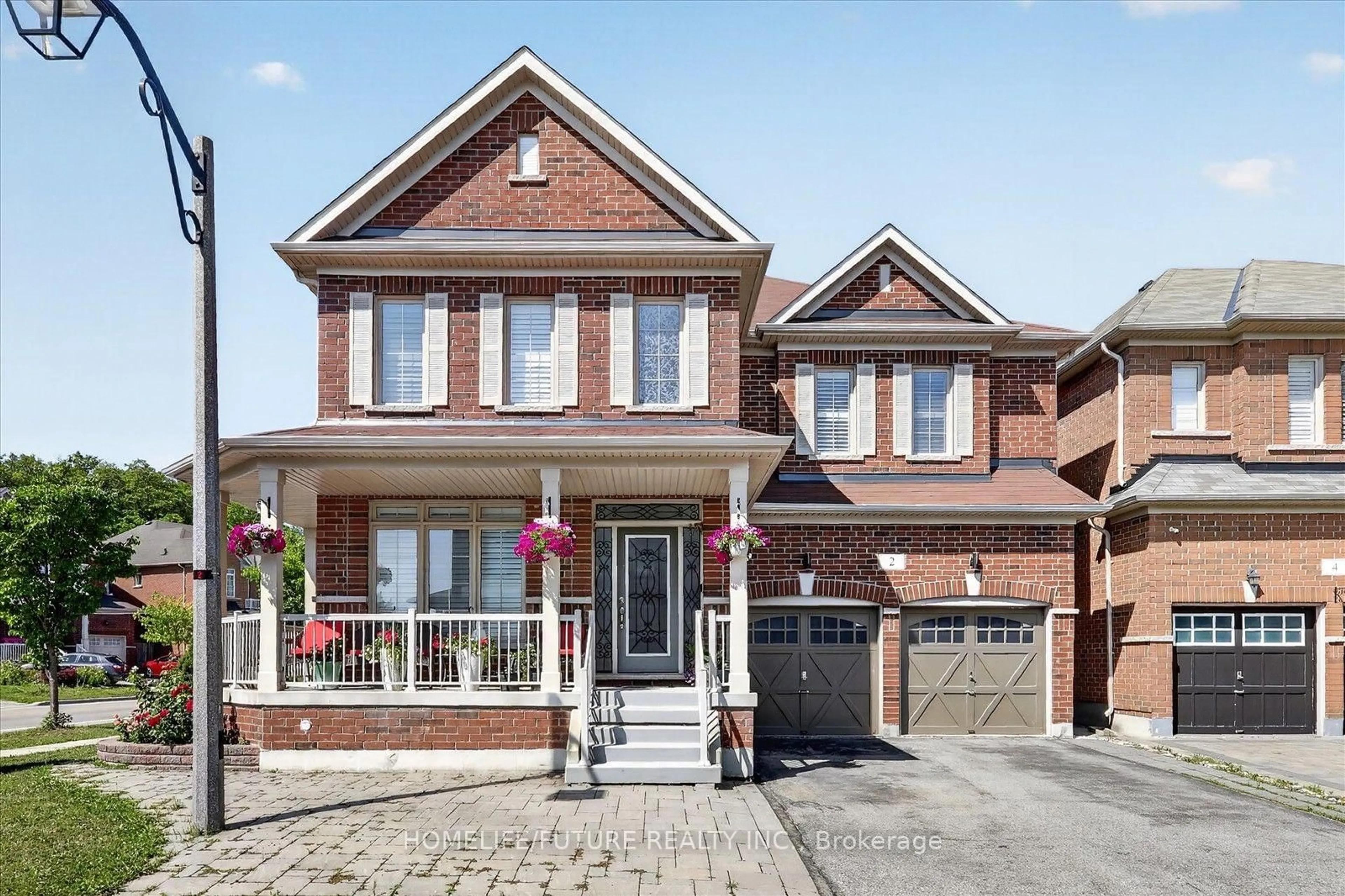 Home with brick exterior material, street for 2 Astrid Terr, Markham Ontario L6E 0J8