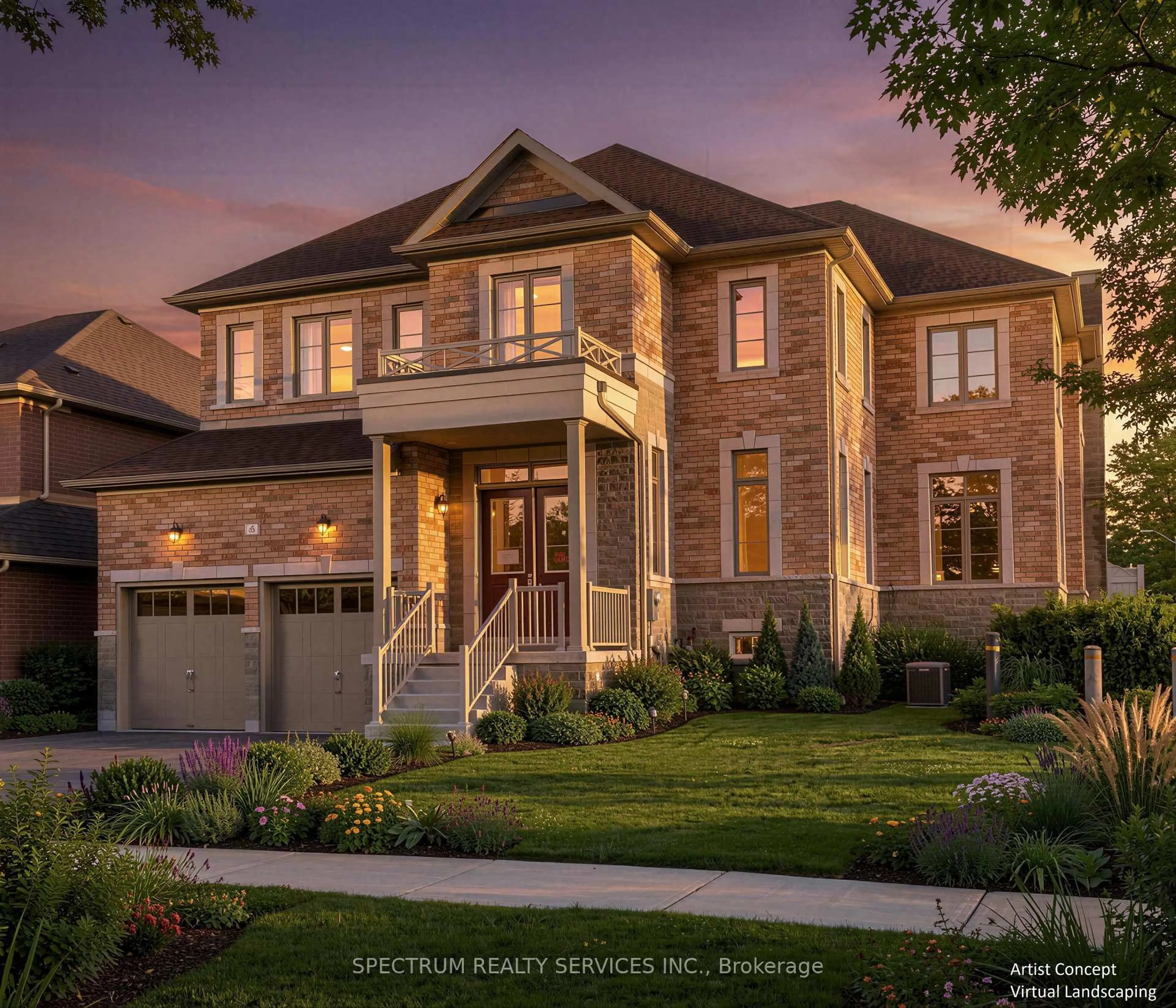 Home with brick exterior material, street for 6 Barrow Ave, Bradford West Gwillimbury Ontario L3Z 0W1
